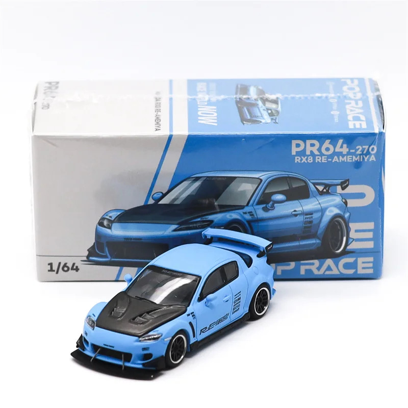 Pop Race 1:64 Pandem EG6 Mk5 RX7 RX8AMEMIYA LPI 800 SILVIA S13 DBX LANCER EVO 78