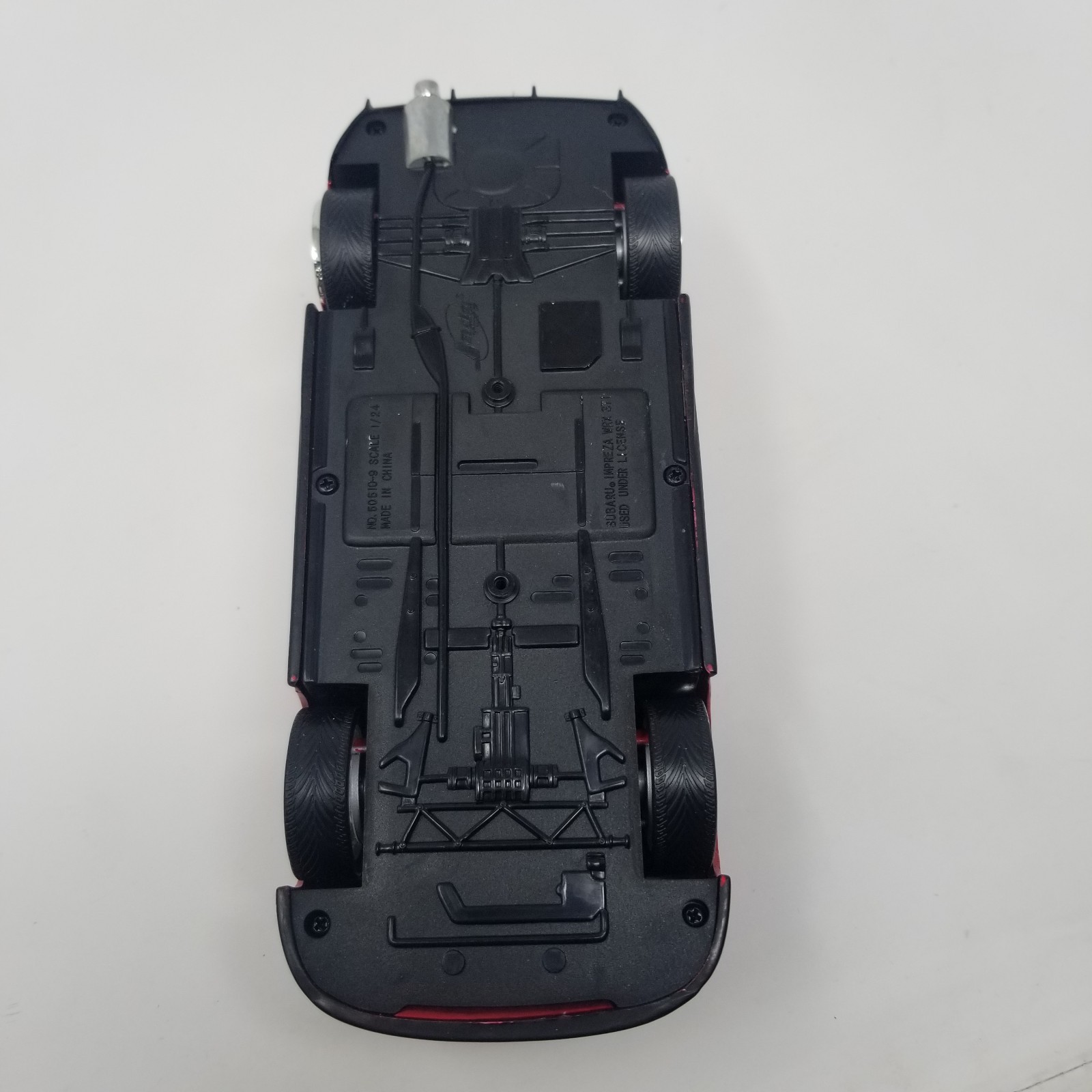Jada Toys Import Racer 1:24 Scale Red Subaru Impreza WRX STi