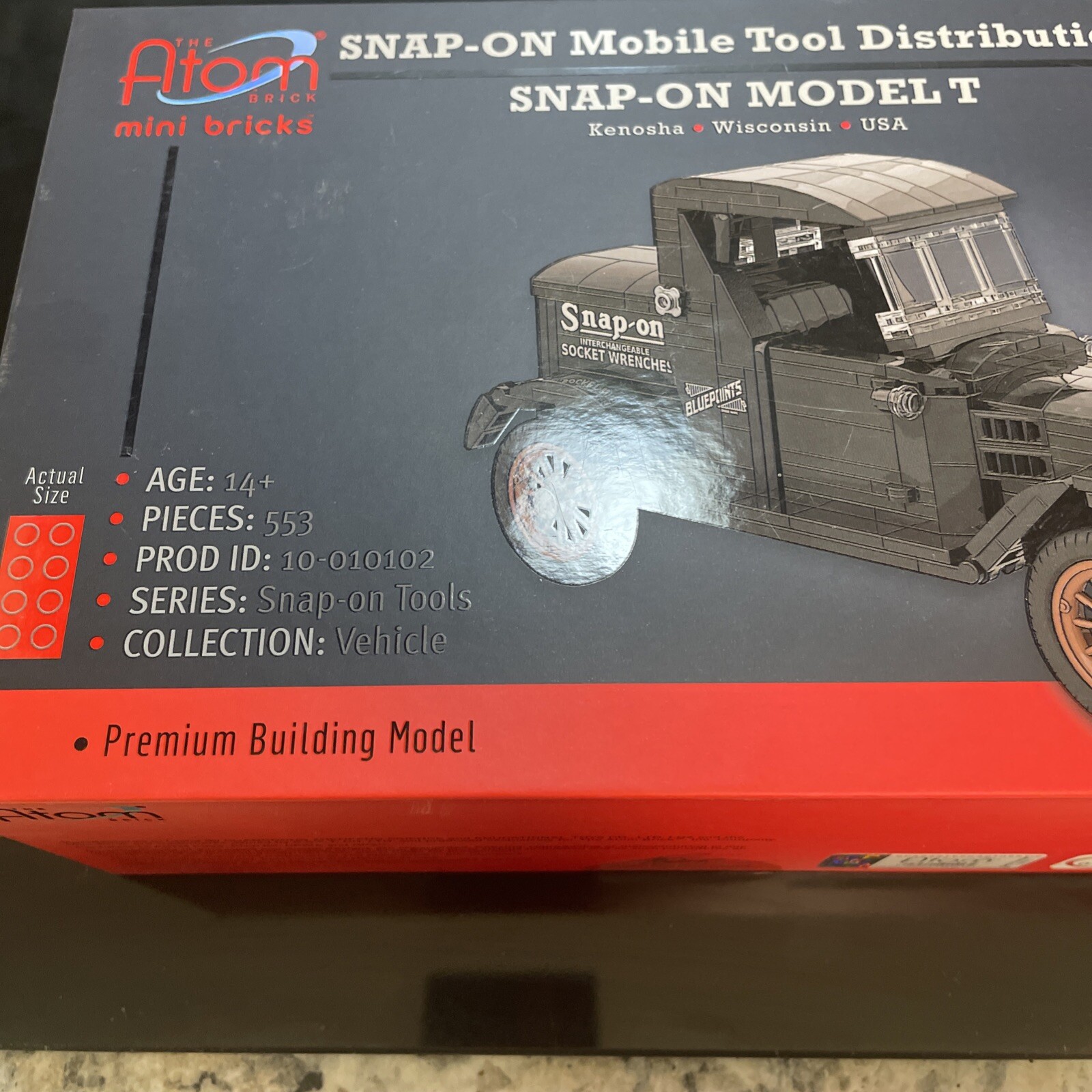 SNAP ON TOOLS Atom Brick Mini Bricks Model T – SSX23P156 Premium Model New