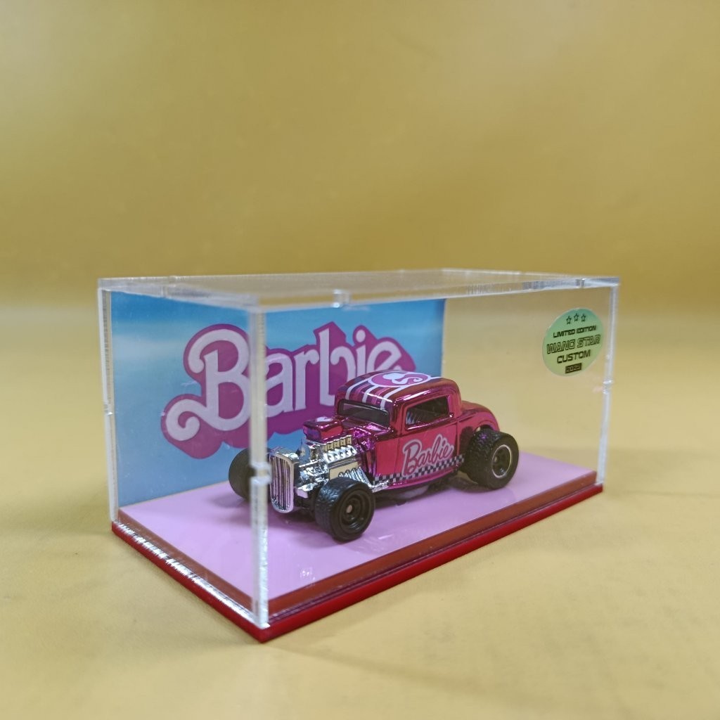 Hot Wheels ’32 FORD METAL/METAL Pink CHROME BARBIE (WANGSTAR CUSTOM) REAL RIDERS