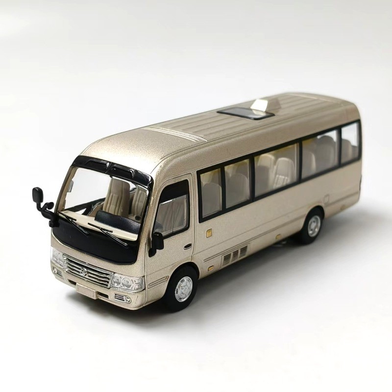 1:64 Coaster 2013 Minibus Die Cast Alloy Model Car Toyoace Hiace Collection New