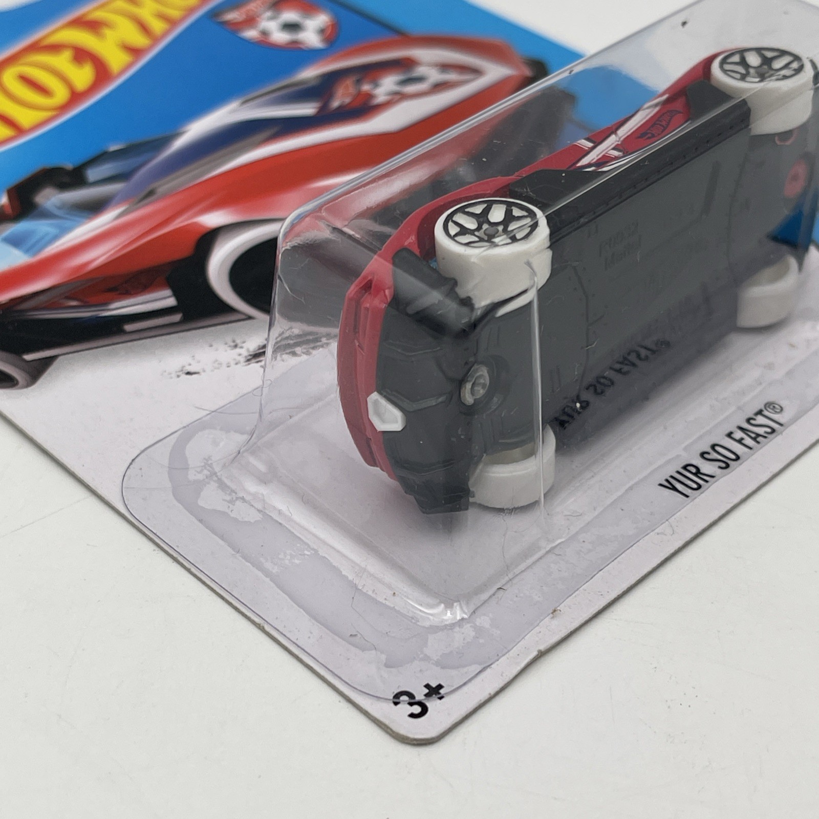 2014 Hot Wheels HW City Yur So Fast #12 Red Version HW Goal New