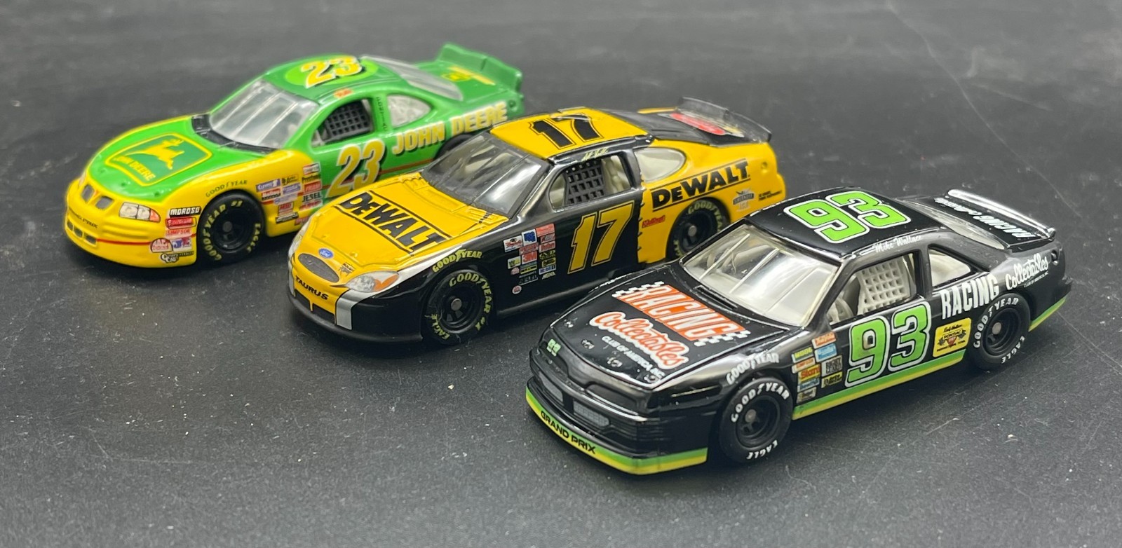 NASCAR Lot of 3 John Deere DeWalt Mike Wallace Matt Kenseth Racing