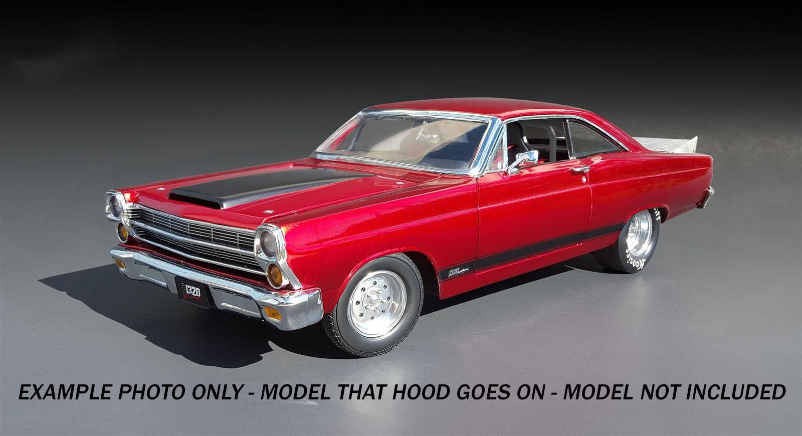 1:18 PARTS – GMP – HOOD FOR GMP 18813 – 1967 Ford Fairlane 1320 Kings DragSeries