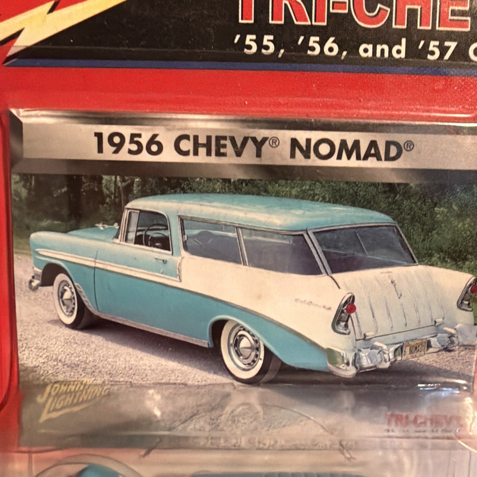 🌟1956 Chevy Nomad Bel Air🌟Tri-Chevy Edition 1/64🔥Diecast🇺🇸American Classic
