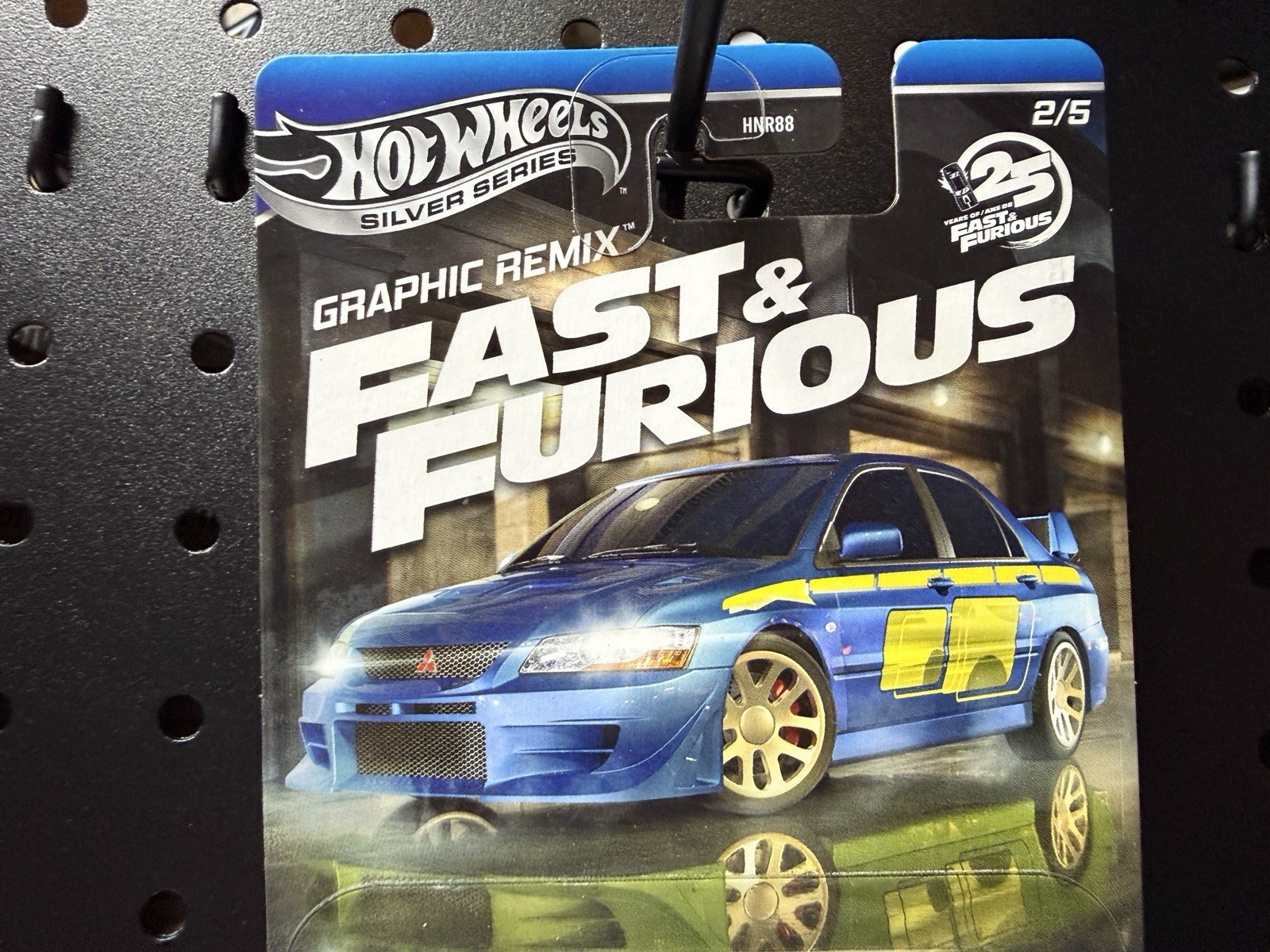 💥Hot Wheels Silver Series Fast & Furious Lancer Evo VII 1:64 Unopened💥