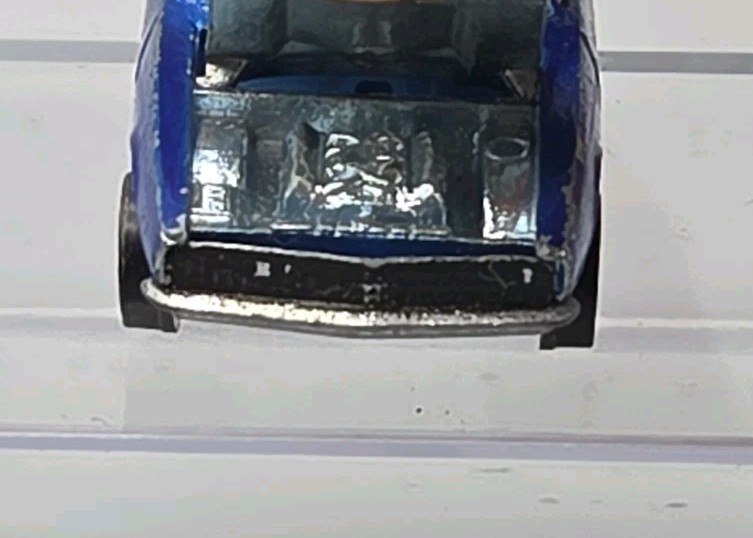 Vintage Hot Wheels Redline 1968 Blue Custom Camaro Blue Interior Hong Kong