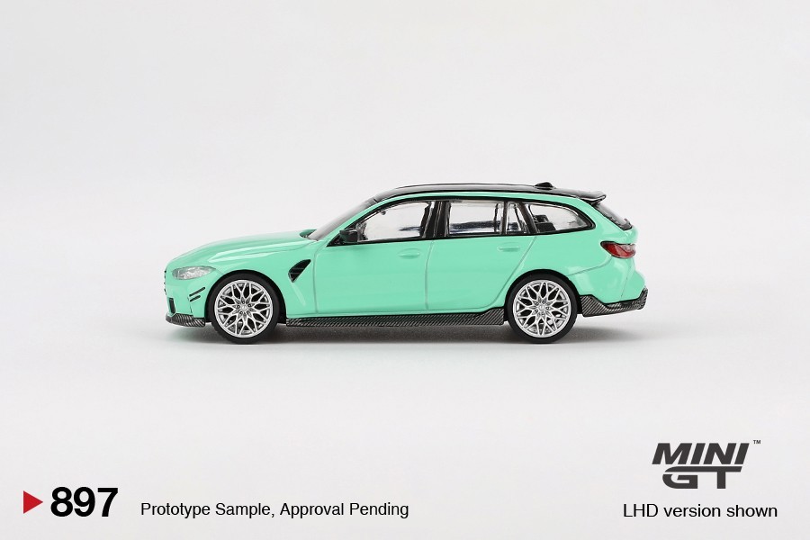 Mini GT 1:64 BMW M3 M Performance Touring – Mint Green #897