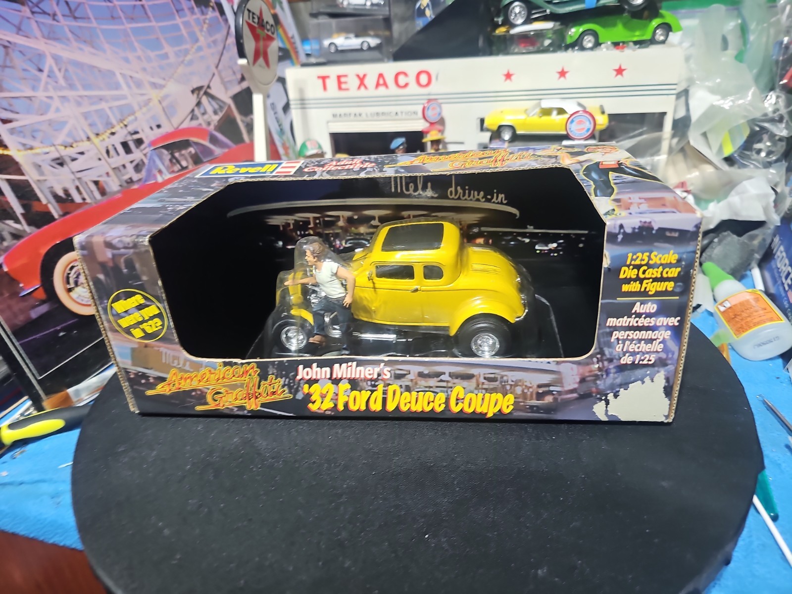 VINTAGE RARE REVELL AMERICAN GRAFFITI 1:25 FORD 1932 DEUCE COUPE JOHN MILNERS