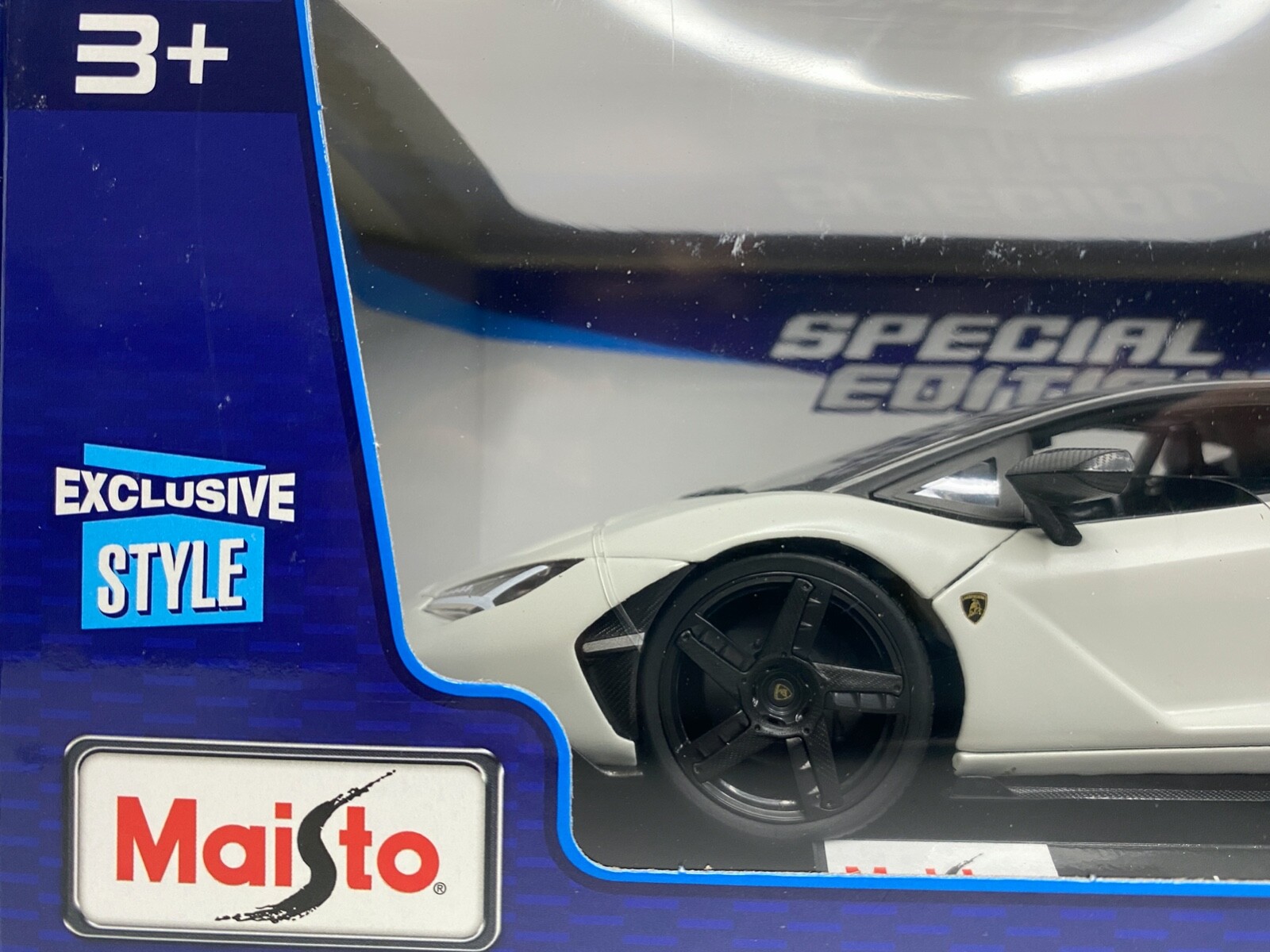LAMBORGHINI CENTENARIO 1/18 MAISTO SPECIAL EDITION (EXCLUSIVE STYLE) WHITE