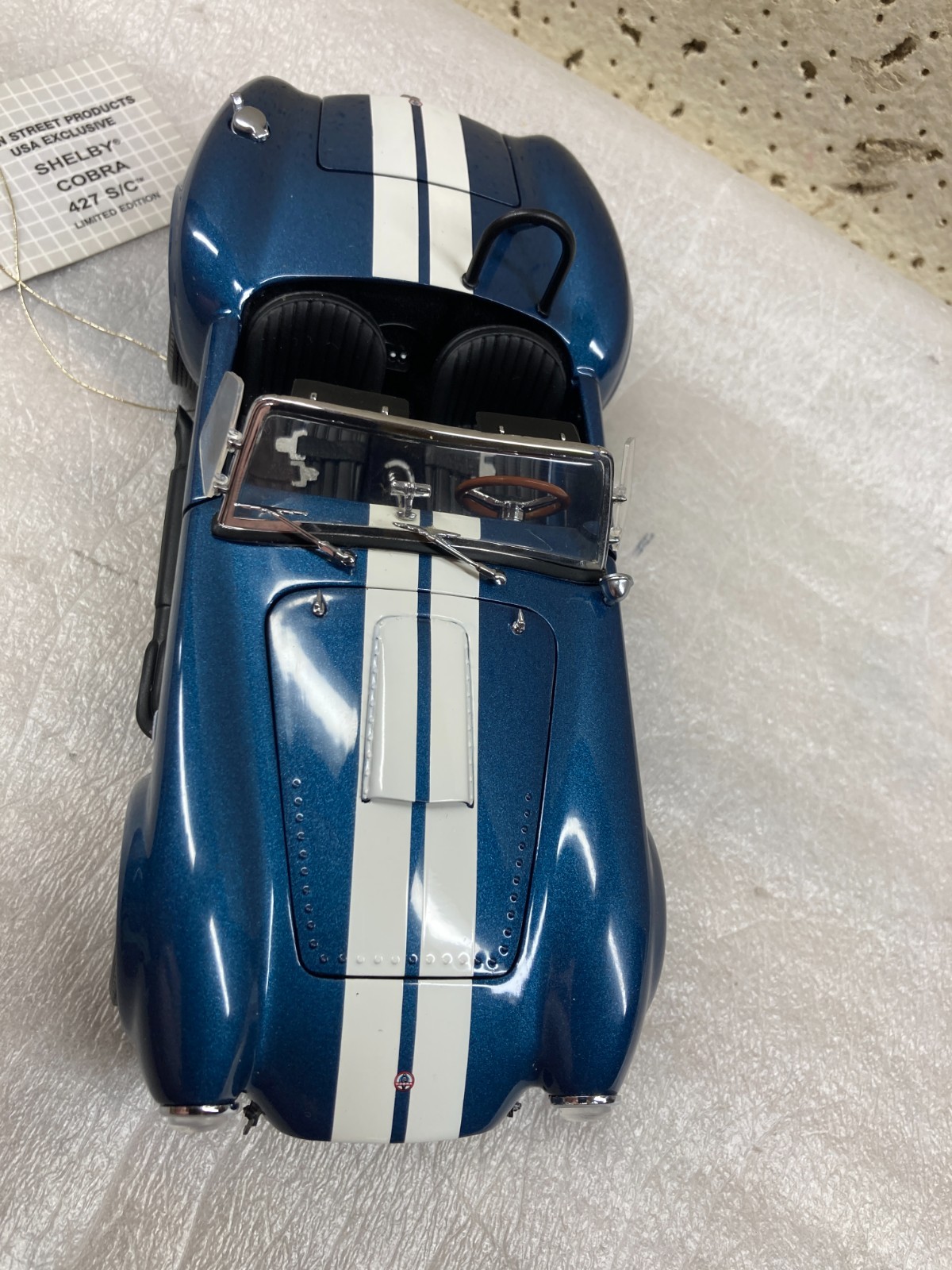 Franklin Mint 1966 Shelby Cobra 427 S/C “Main Street Productions” LE of 427 RARE