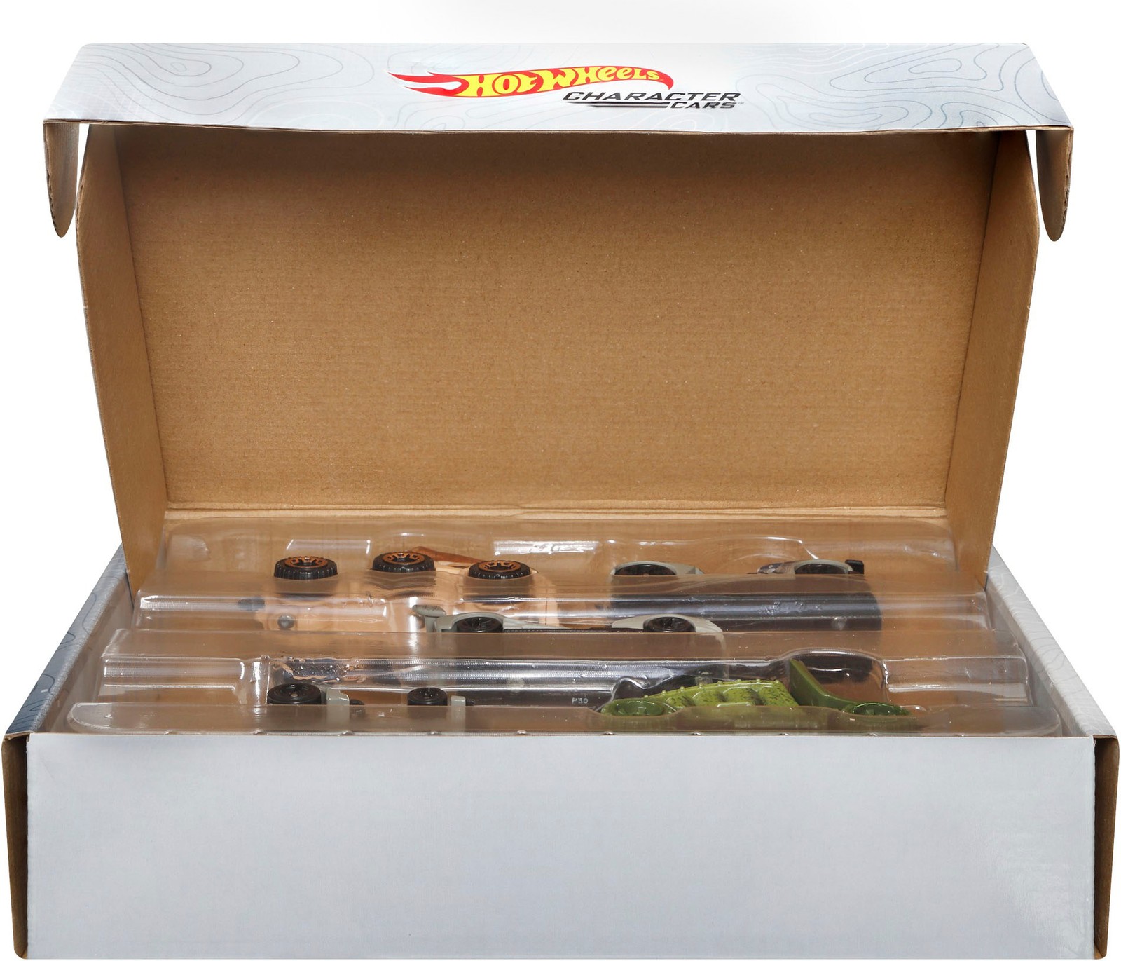Hot Wheels Jurassic World Dominion 2022 Dinosaur Character Car 5 Pack Box Set