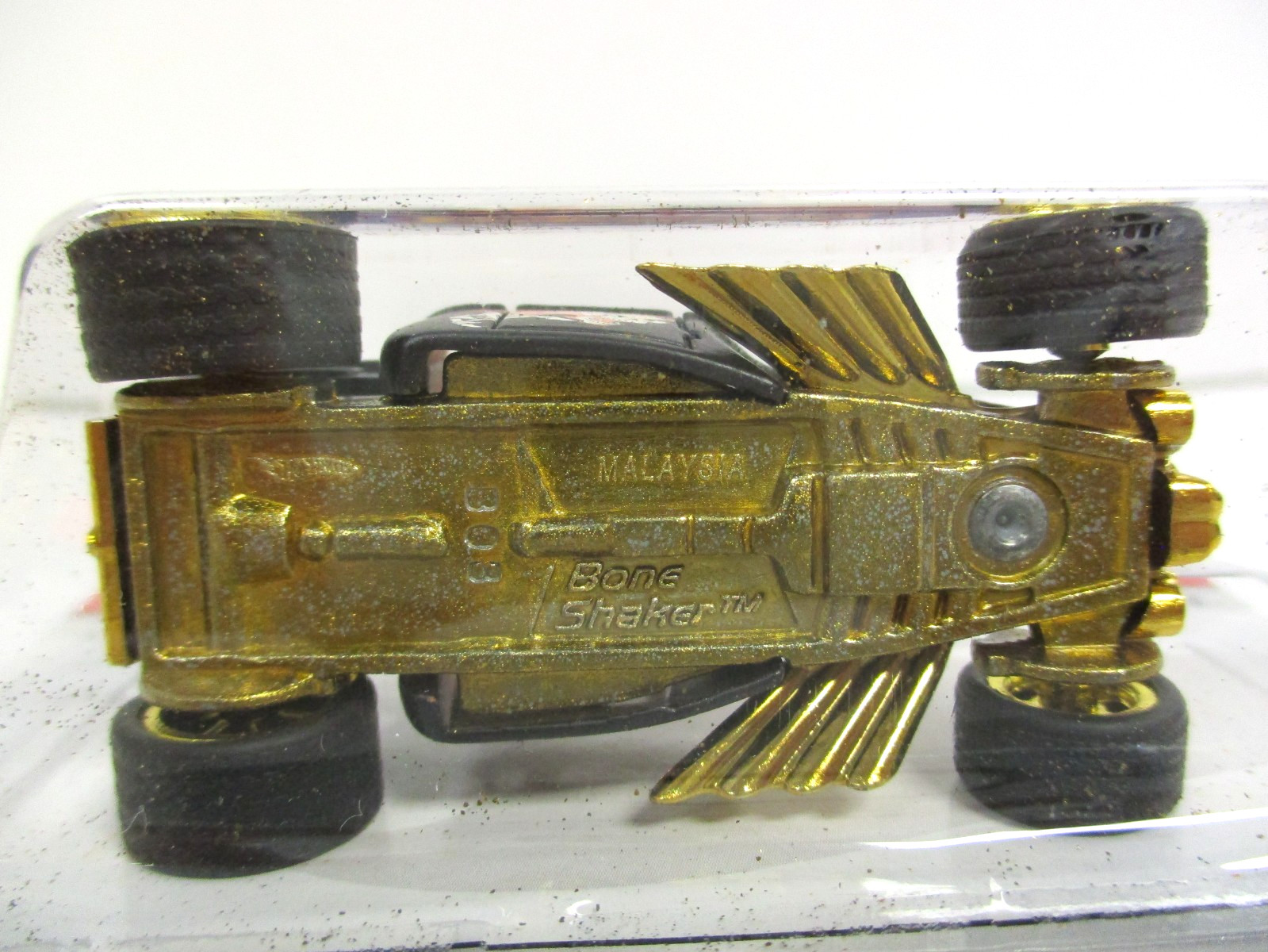 HOT WHEELS – LARRY’S GARAGE – BONE SHAKER CUSTOM RAT ROD PICKUP – REAL RIDERS