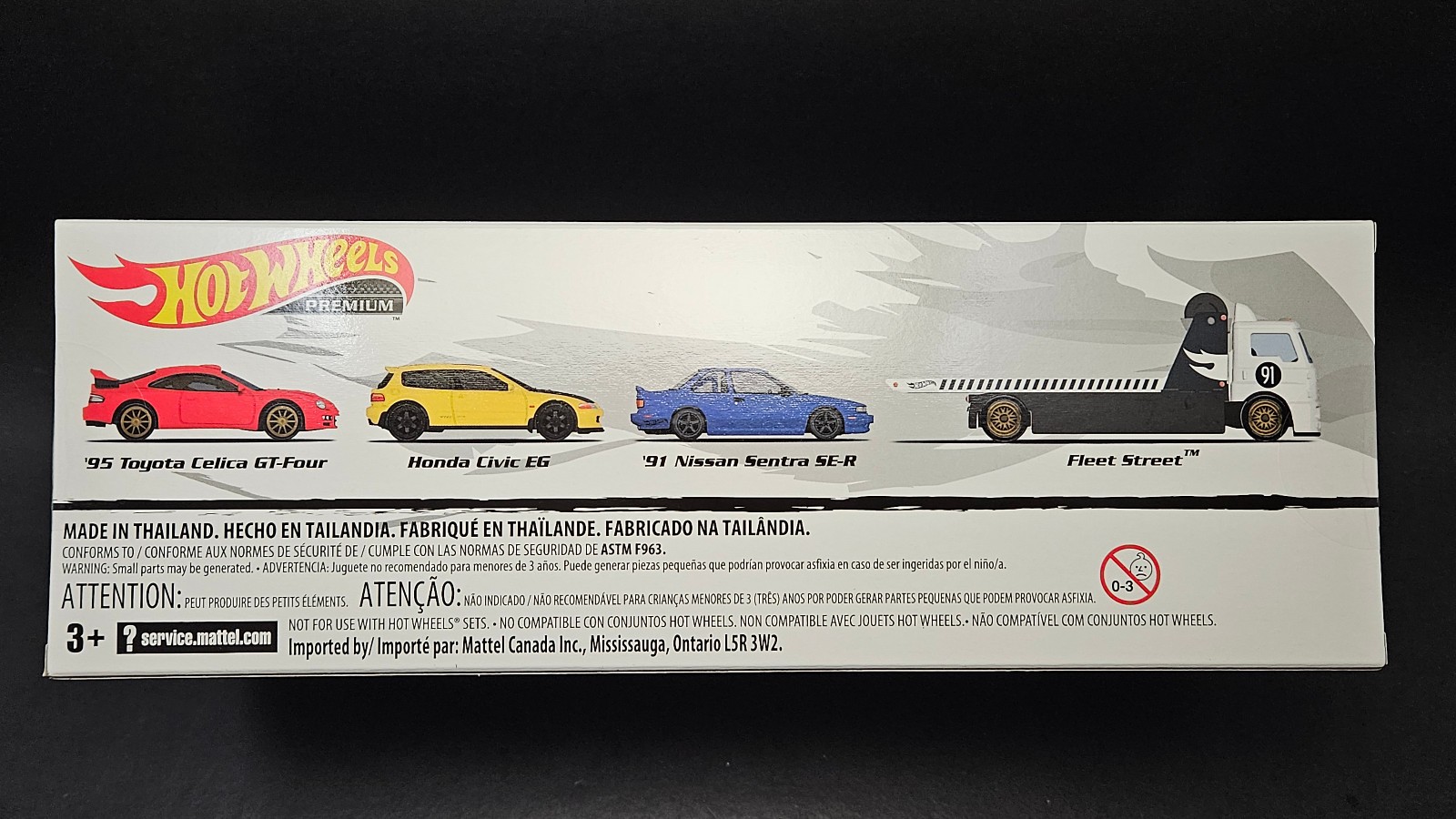 Hot wheels Premium Fleet Street Diorama Box Set Nissan Honda Toyota ++++++++++++