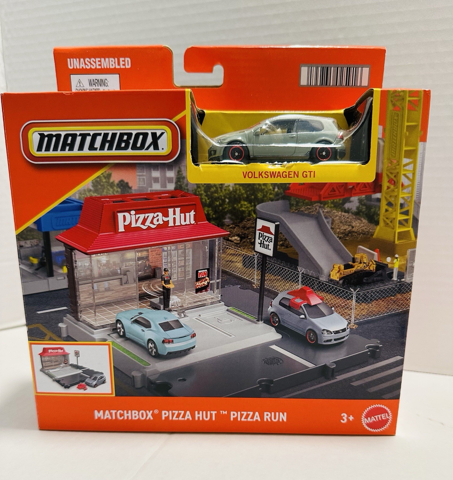 Matchbox Action Drivers Pizza Hut Pizza Run Set New For 2022 NIB Sealed