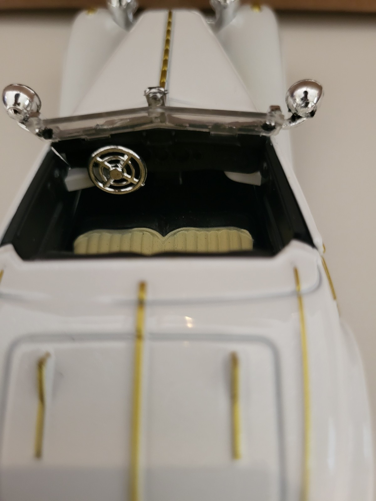 1936 Mercedes Benz 500K Inspired Alloy Car Model Diecast Classic