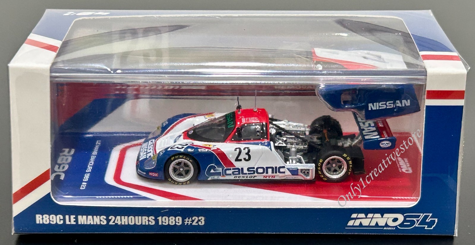 INNO64 Nissan R89C Le Mans 24 Hours 1989 #23 Diecast Car 1:64