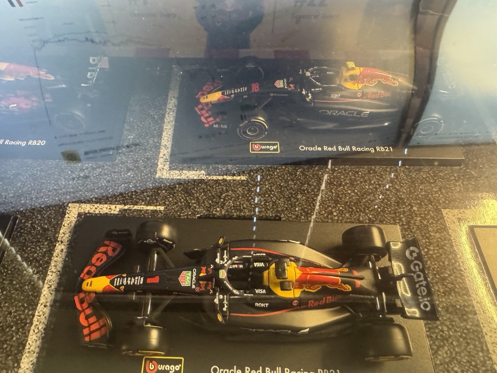 Burago 1:43 Scale Formula F1 DieCast Racing Car 6-pack Set Oracle Redbull