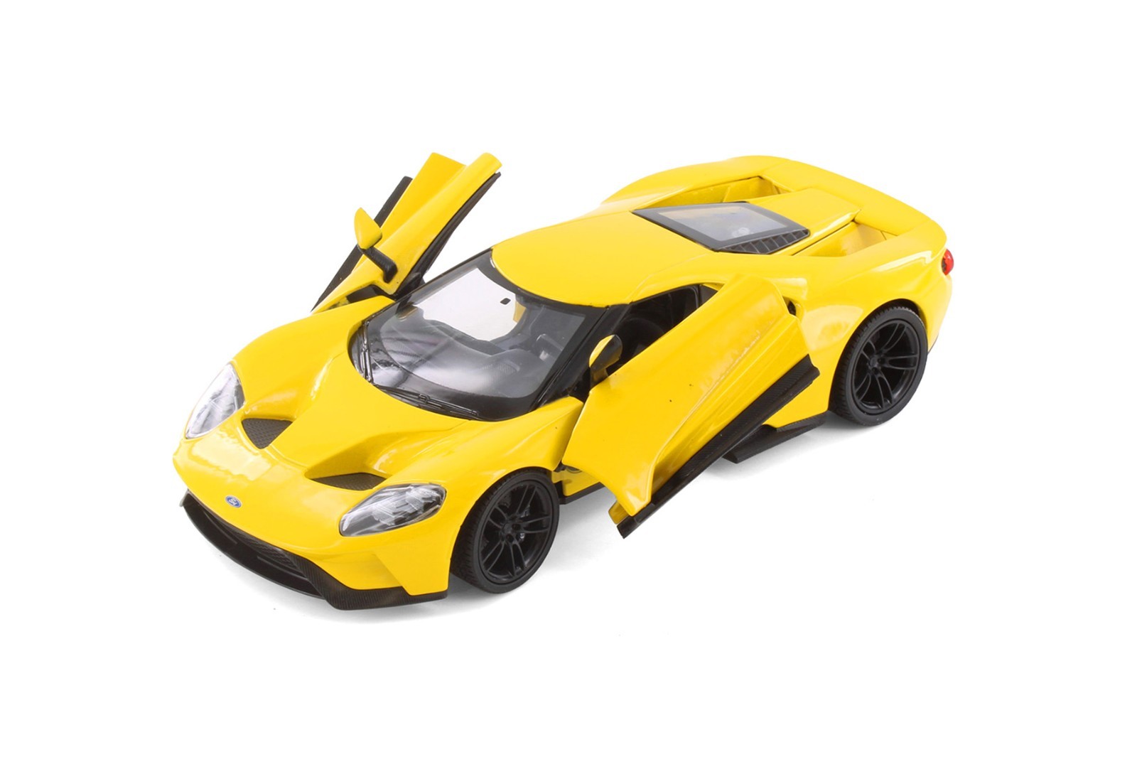 Box of 4 2017 FORD GT HARDTOP 1/24 DIECAST CAR SHOWCASTS 24082/4D