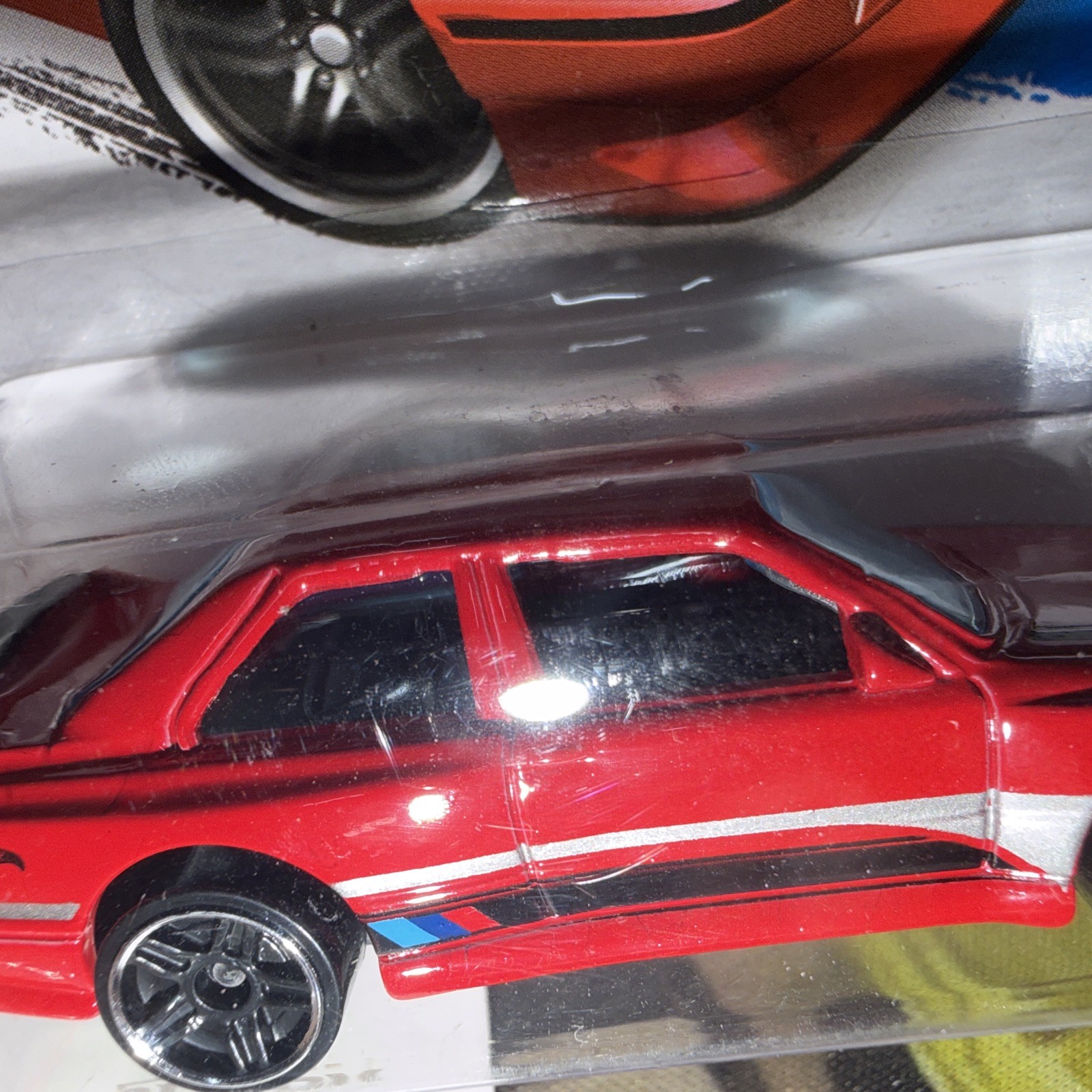 🌃ERROR Interior reversed 2013 Hot Wheels RED ’92 BMW M3 195/250 Workshop 🌃