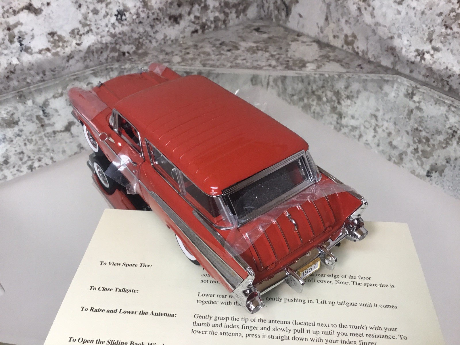 Danbury Mint 1957 Chevrolet Nomad Station Wagon 1/24 “BNIB” Complete