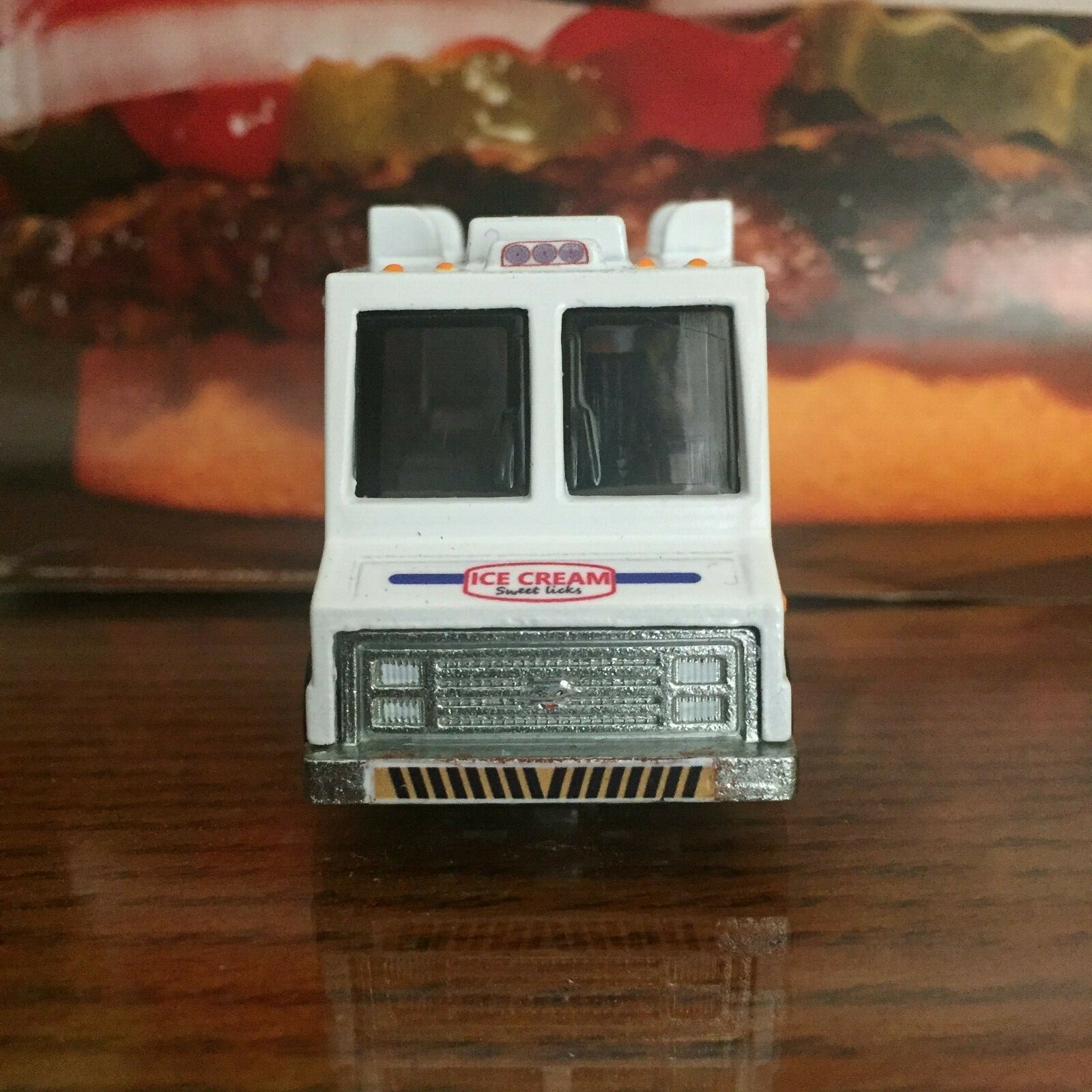 Clear 1:64 Waterslide Decal for Ice Cream Truck Quick Bite Sweet Licks