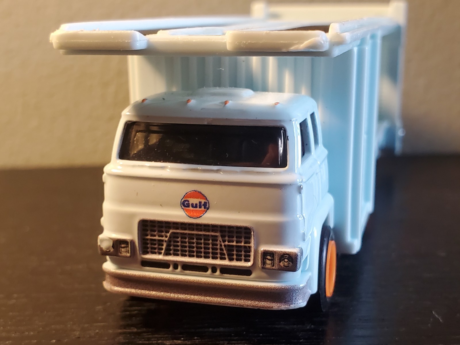 Hot Wheels Team Transport Gulf Second Story Lorry De Tomaso Pantera Gruppo Truck