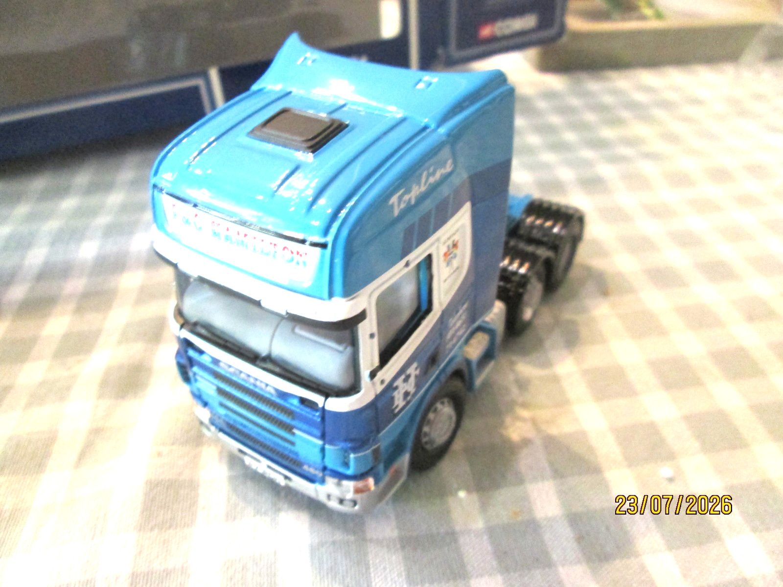 Corgi CC12906 1;50 – Scania Topline Fridge Trailer – P & C Hamilton-Boxed