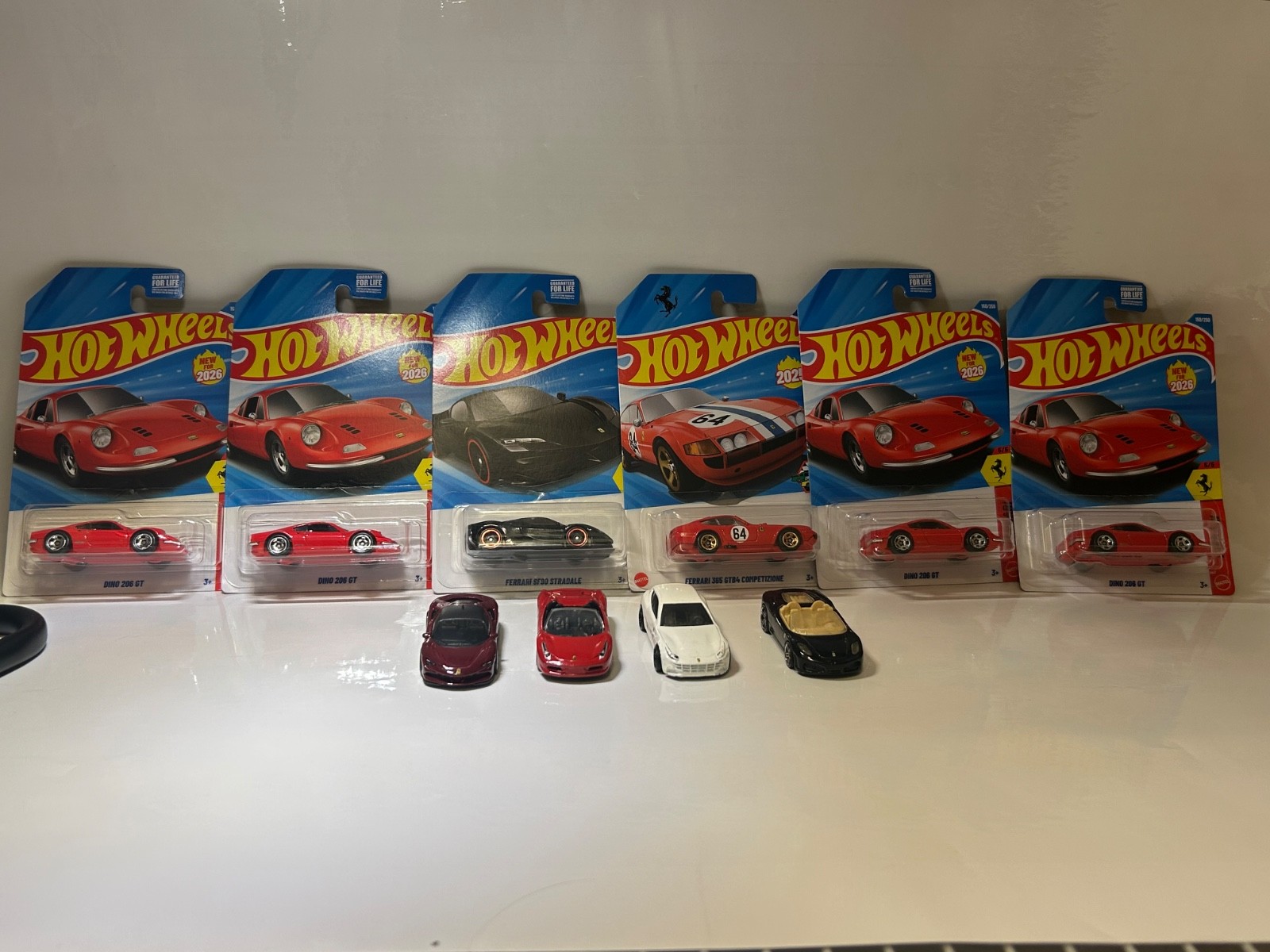 Hot Wheel Ferrari 2025 2026 Lot of 10 F40, GTB4, SF90, 12CILINDRI, DINO NEW HTF