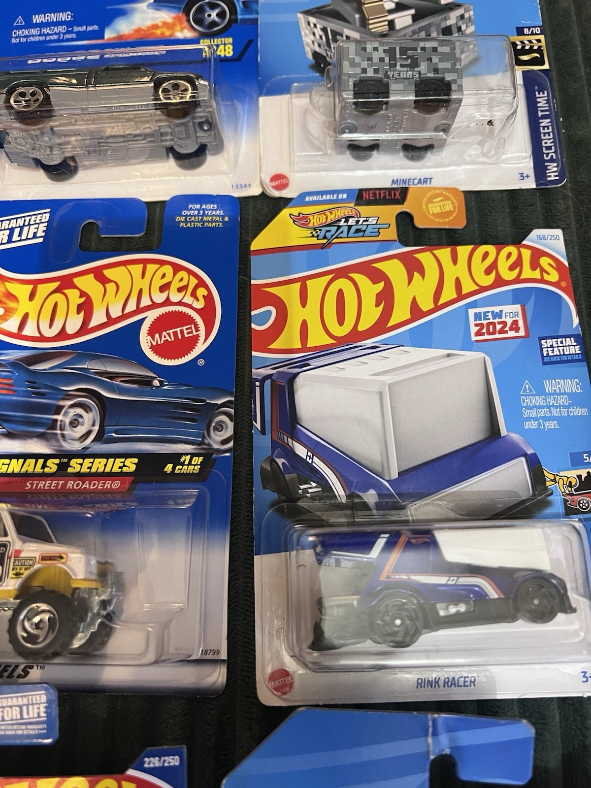 Hot Wheels Lot #1 of 50 Diecast Cars Mixed Collection New On Original Cards.
