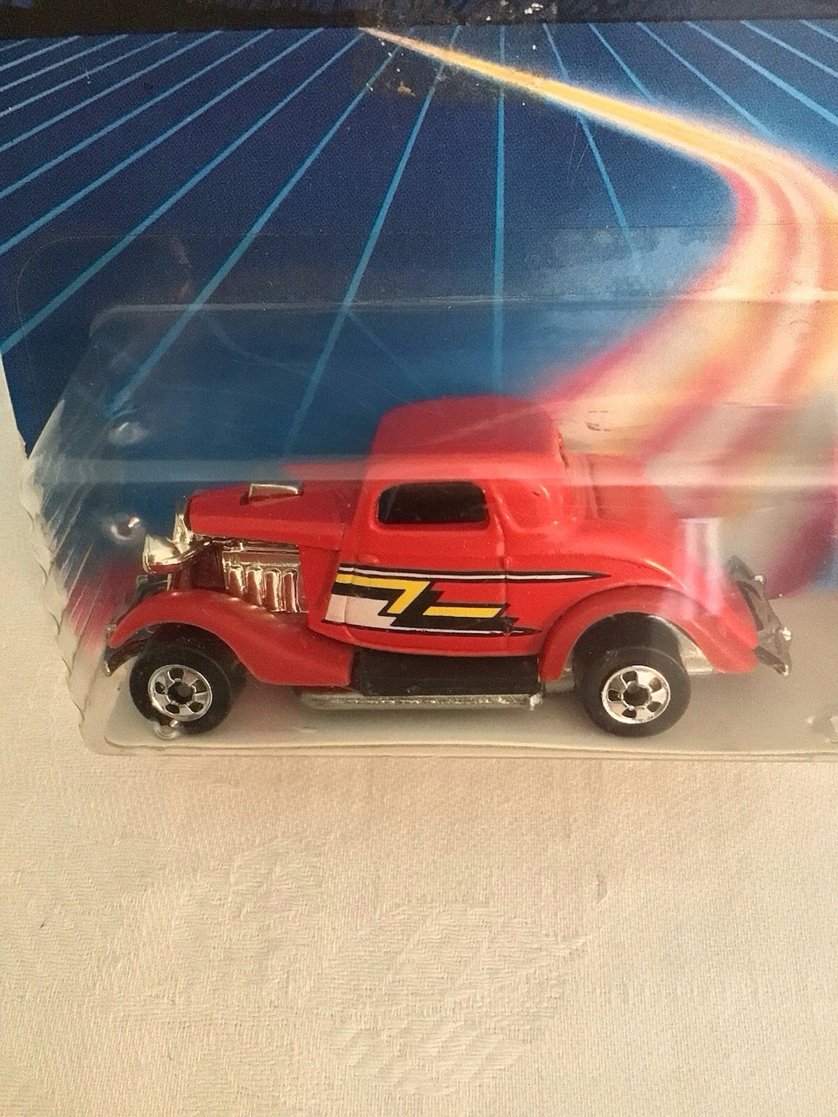 Hot Wheels Speed Fleet 3-Window ‘34 Ford On Card 1986