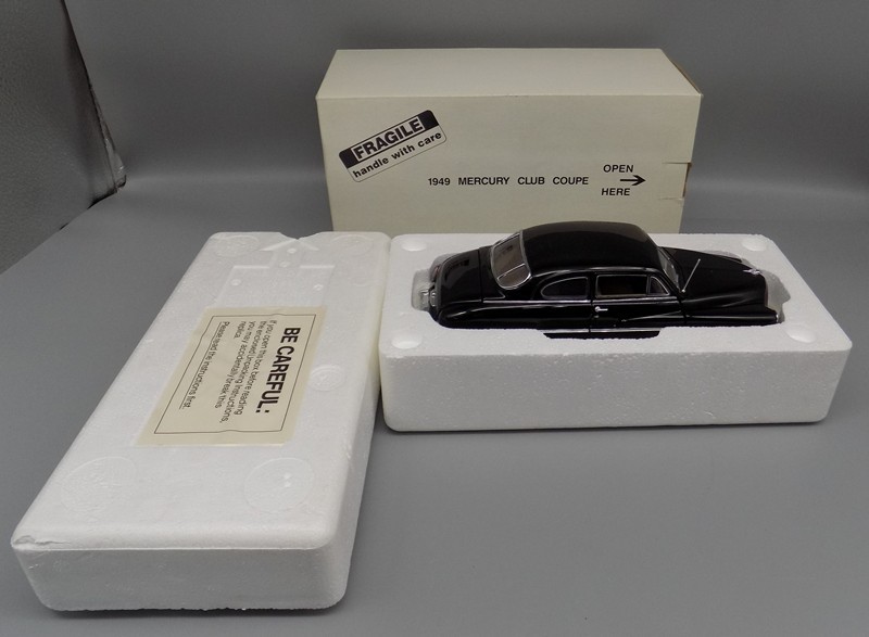 1949 Mercury Club Coupe Diecast Model Danbury Mint Rat Rod Low Rider 2 Door