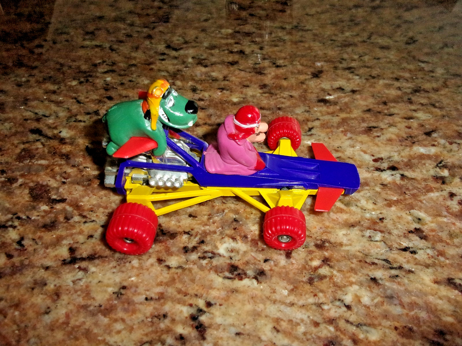 Corgi Comics Dick Dastardly & Muttley Die Cast Racer Wacky Races 70s Vintage