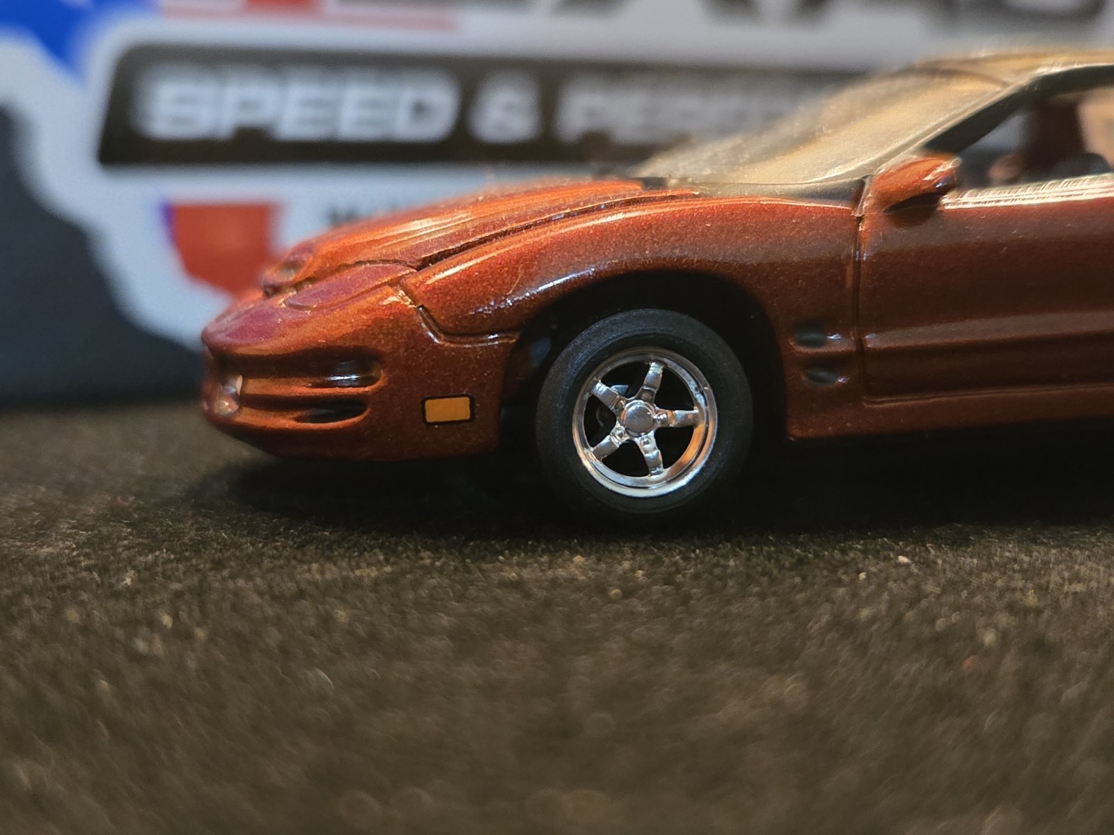 1/64-1998-2002 Pontiac Firebird Trans Am Ram Air Dark Copper PRO STREET CUSTOM