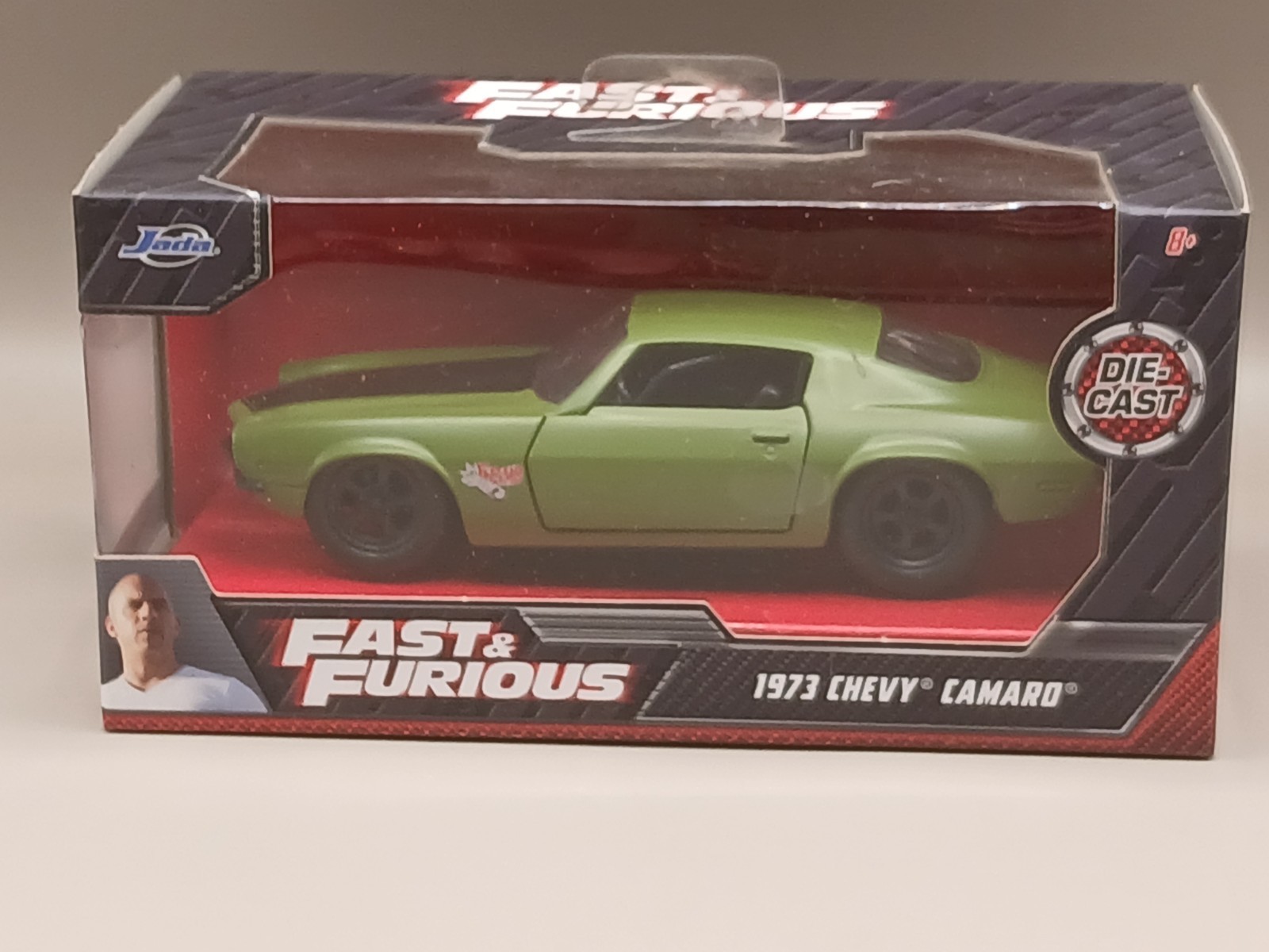 Jada Toys Fast & Furious 1973 Chevrolet Camaro 1:32 Scale Metal Rubber Plastic!