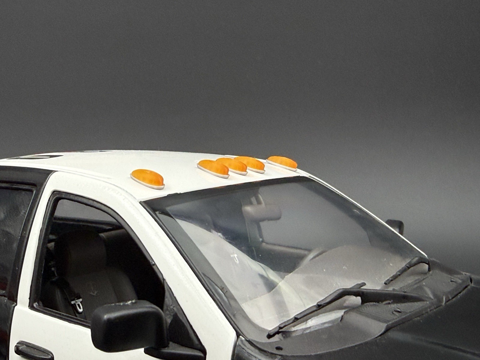 5 Pack 1/18 Scale Model Amber Roof Clearance Light Cab Marker Pickup Truck 1863A