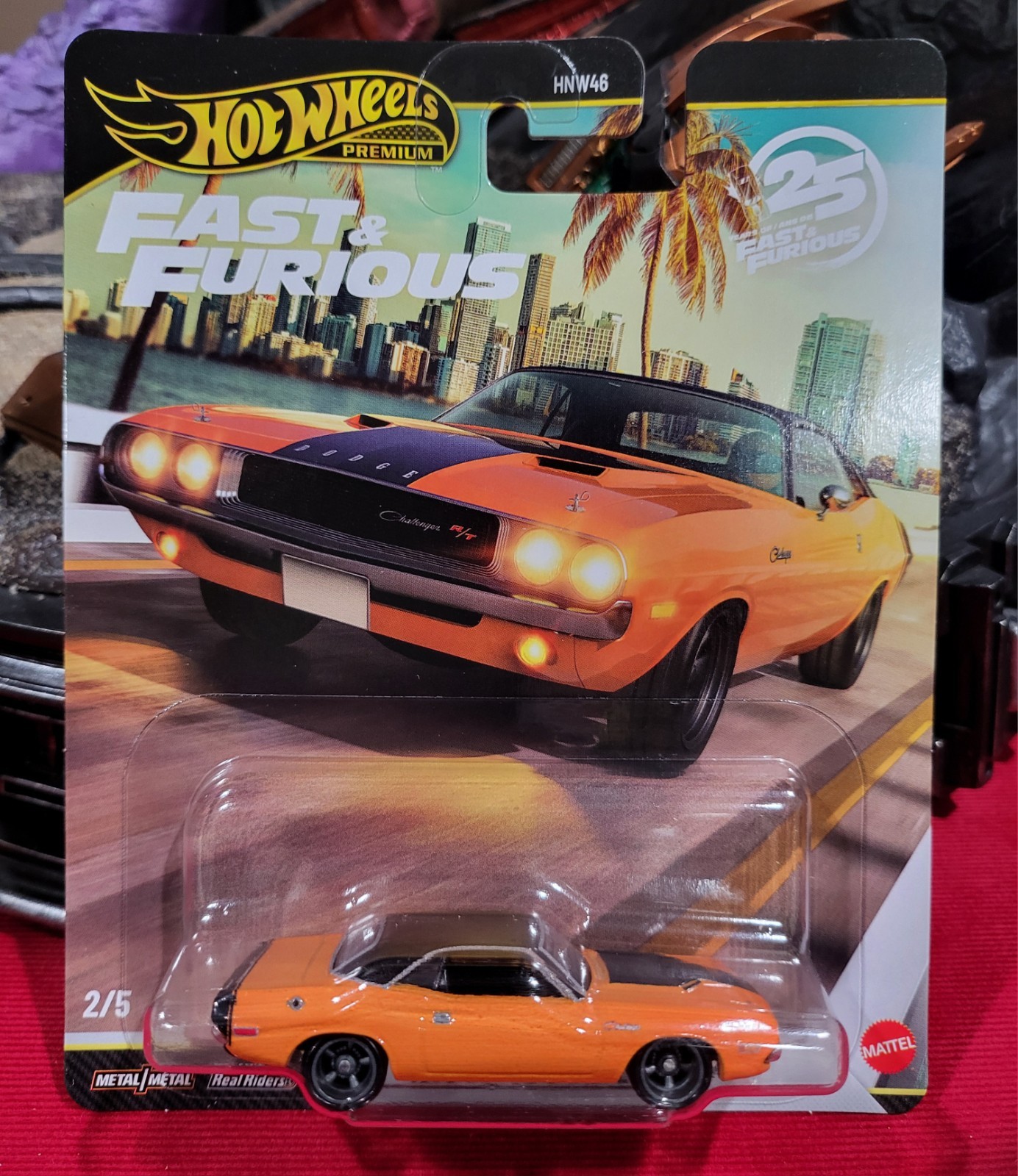 Hot Wheels Premium 25 Years of Fast and Furious 2026 Mix 3 DieCast #2, 3, 4×2, 5