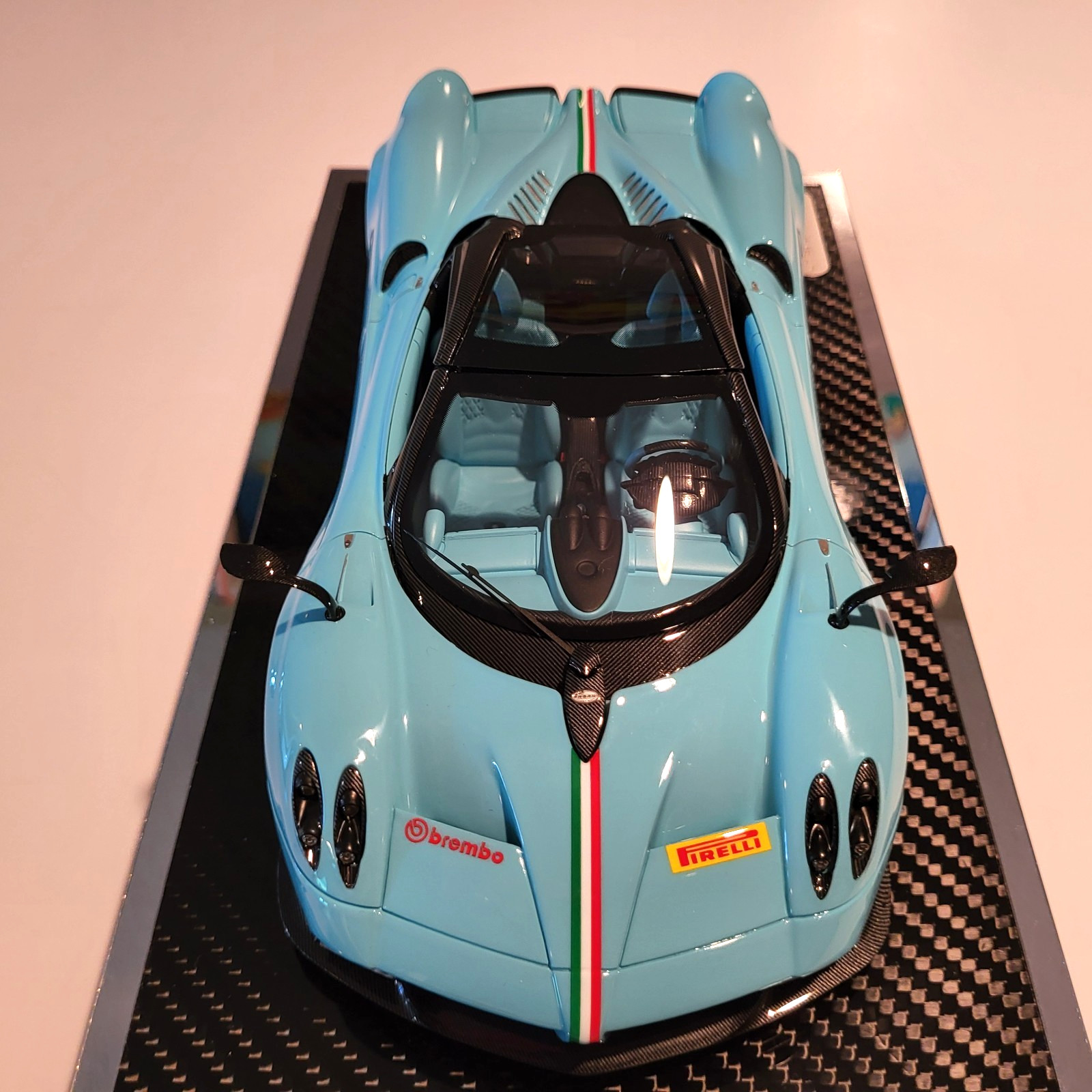 1/18 Pagani Huayra BC YY Models Carbon Base #6 of 20 (compare to BBR/Autoart)