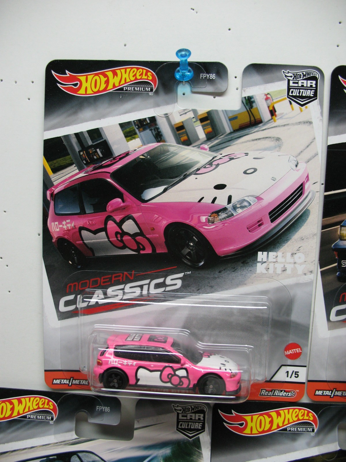 Hot Wheels Premium 2020 Car Culture S Case Modern Classics Set of 5 Cars FRESH!