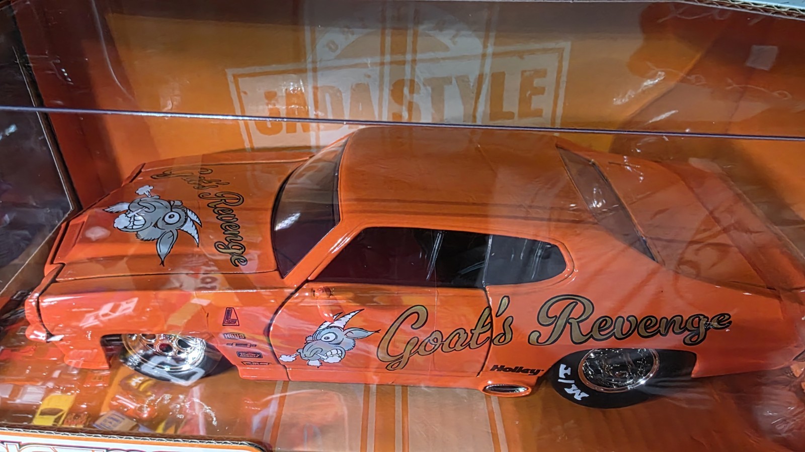 Jada 1/24 1971 Pontiac GTO “Goat’s Revenge” Bigtime Muscle Diecast.