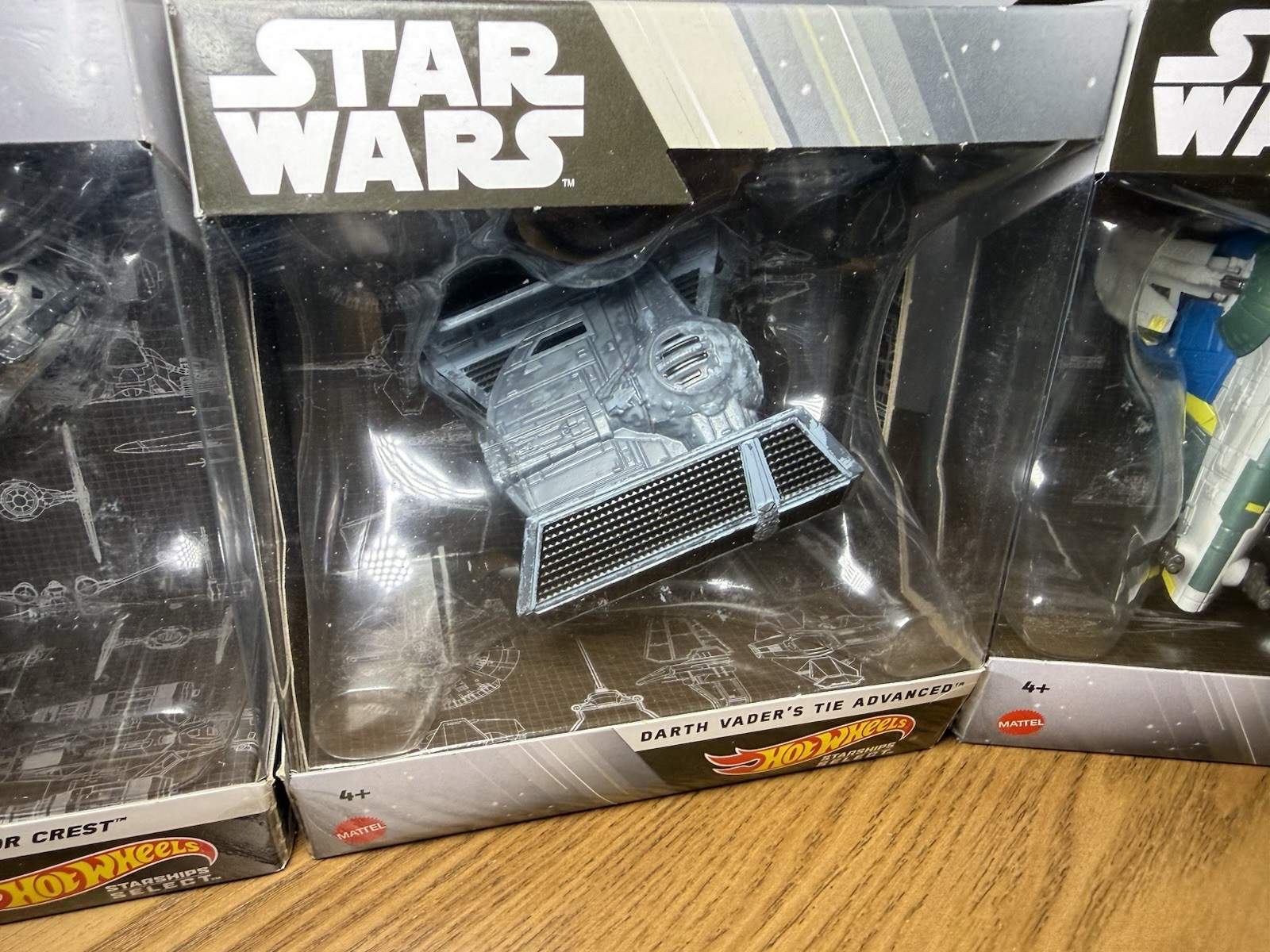 Hot Wheels Star Wars Starship Select, Lot Of 14 Sealed ~ AT-ST, Imperial Shuttle