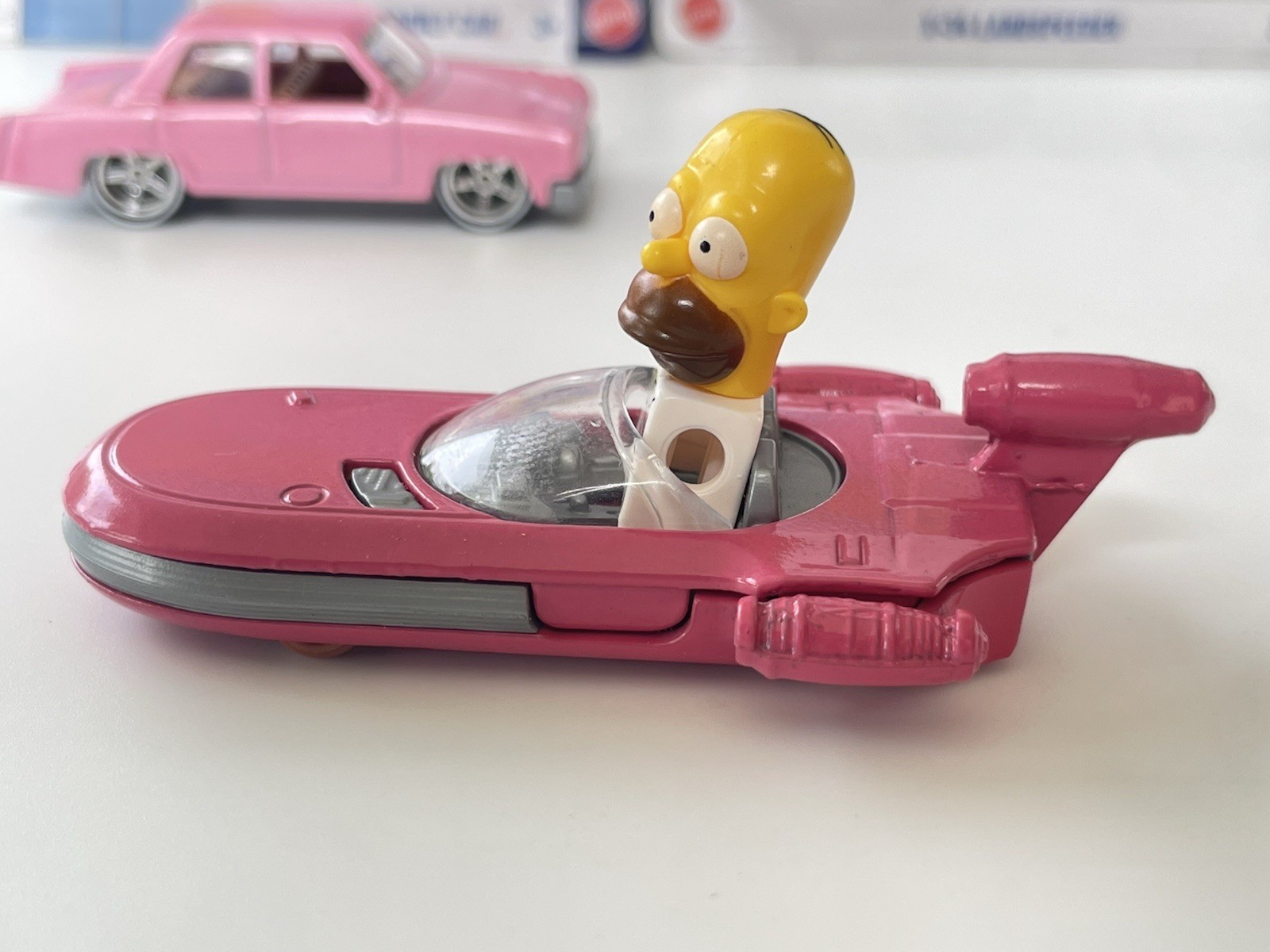 Hot Wheels The Simpsons Family Car + CUSTOM Simpsons Landspeeder- CUSTOMIZED
