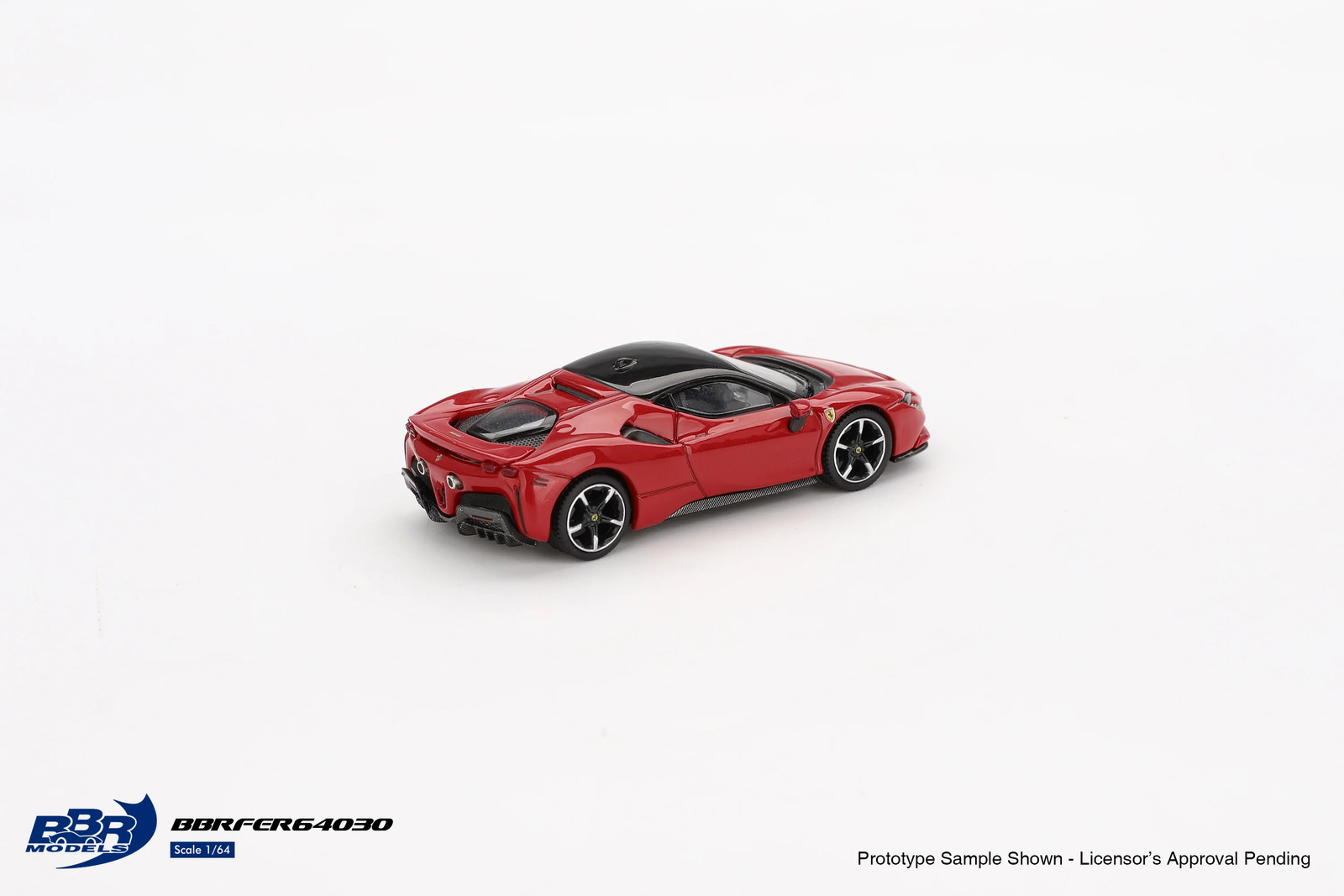 1:64 Ferrari SF90 — Rosso Corsa (Red) — BBR BBRFER64030