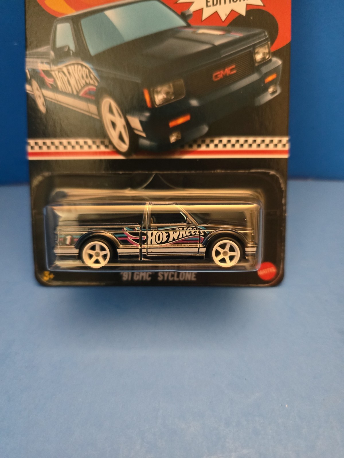 2026 Hot Wheels Collector Edition Black 1991 GMC Syclone Kroger Mail In 1:64