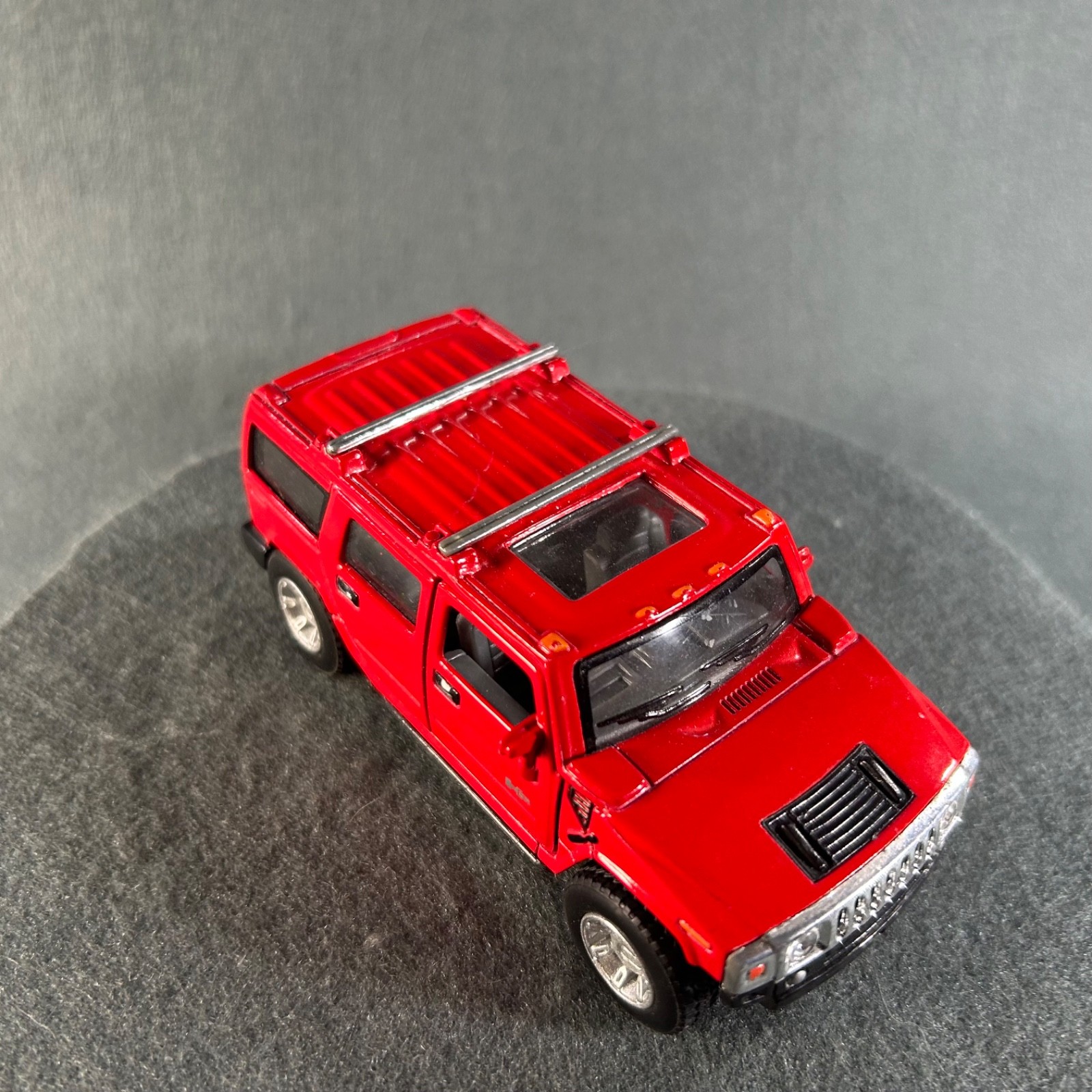 Kinsmart 2008 Hummer H2 SUV Red Diecast Vehicle Scale 1/40 Kintoy
