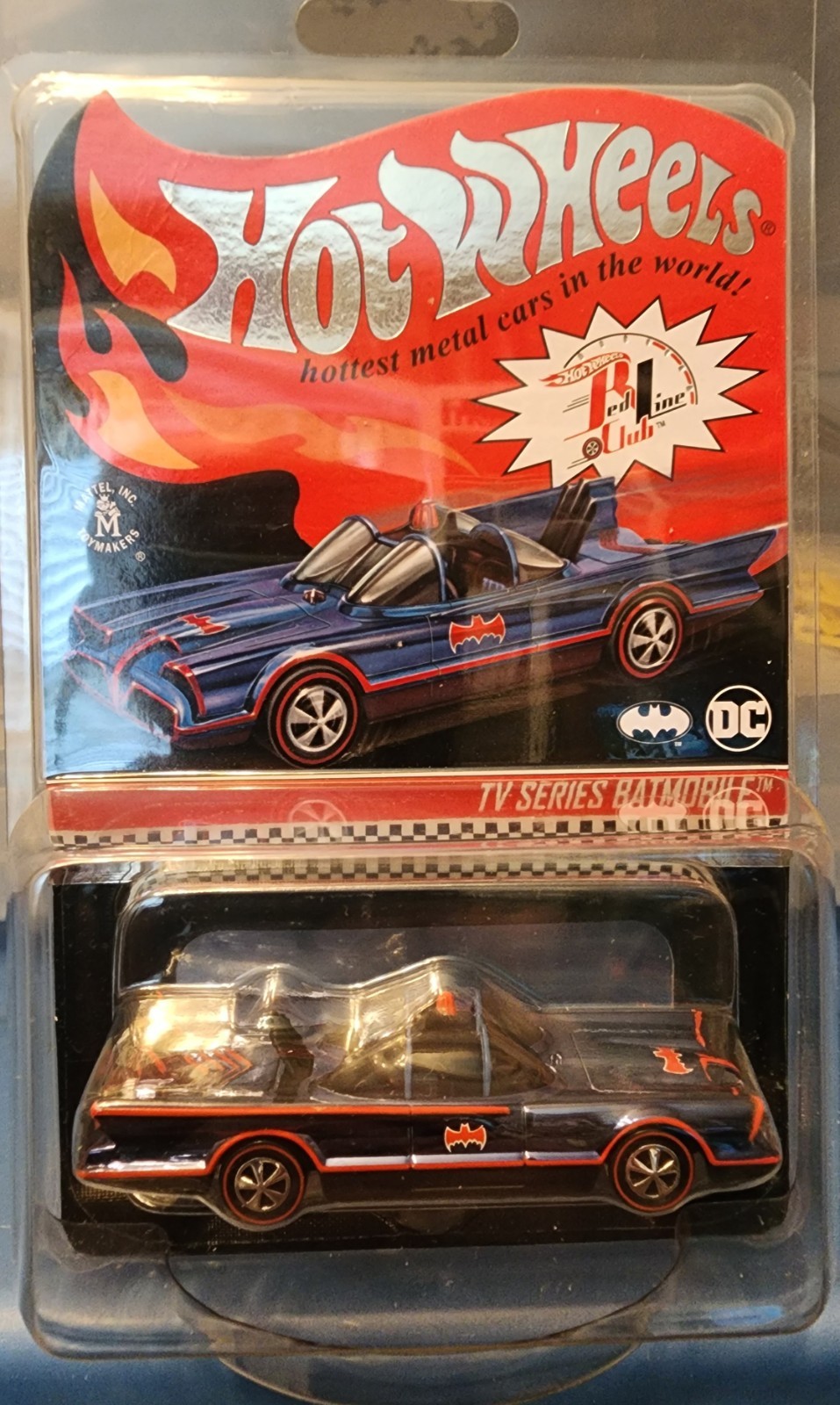 2021 Hot Wheels Redline Club RLC TV Series Batmobile Blue