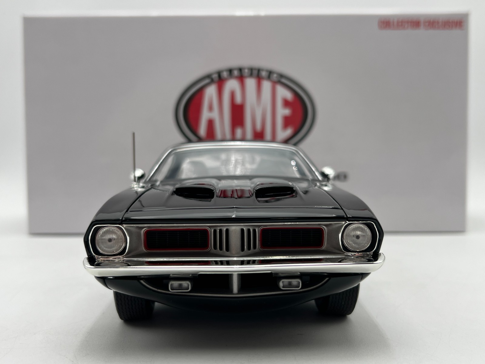 ACME EXCLUSIVE – 1:18 SCALE – 1972 Plymouth ‘Cuda 340 *SPARE MODEL* – A1806137HT