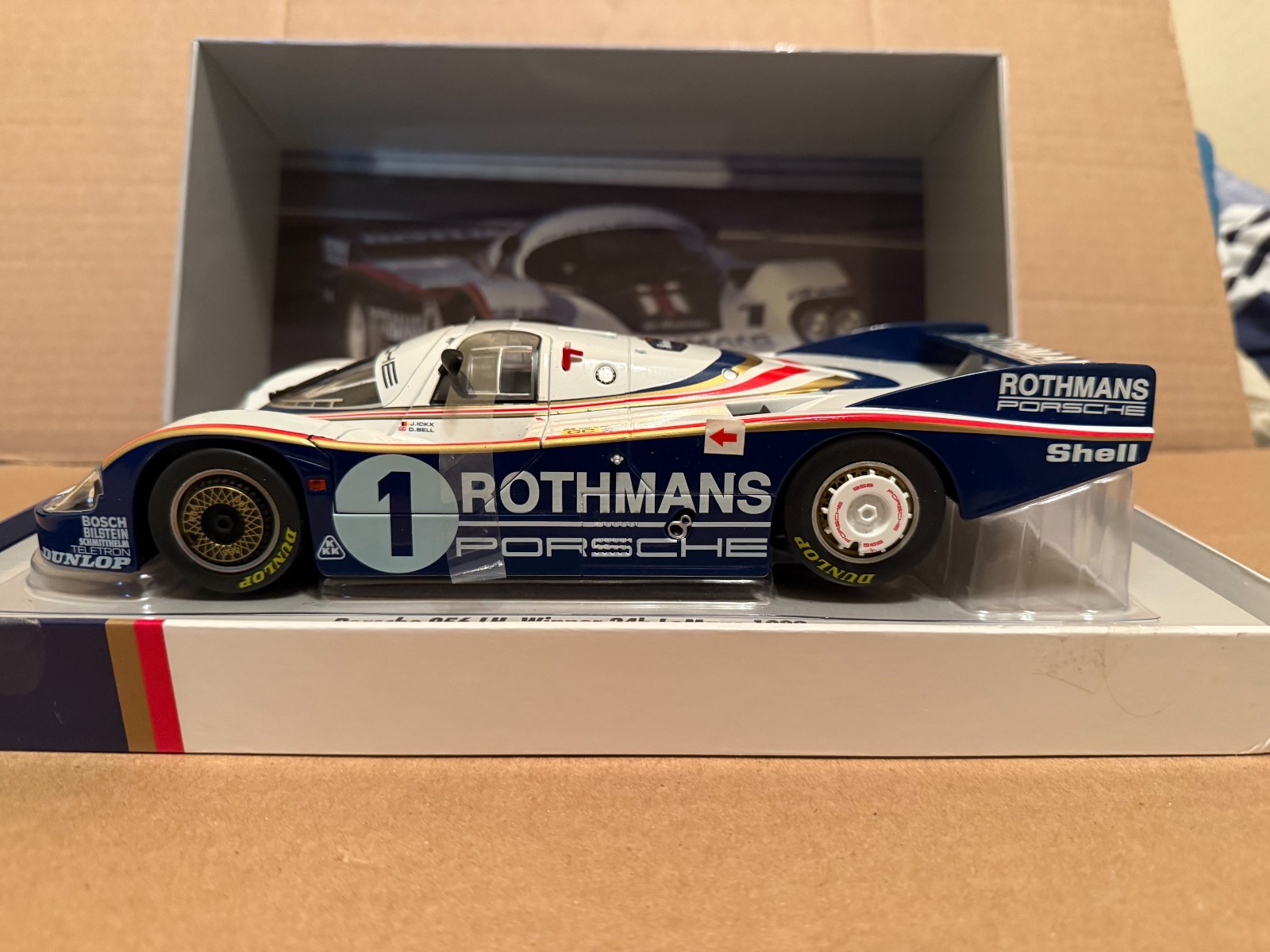 Porsche 956 LH #1 Winner 24h LeMans 1982 Ickx, Bell 1:18 WERK83