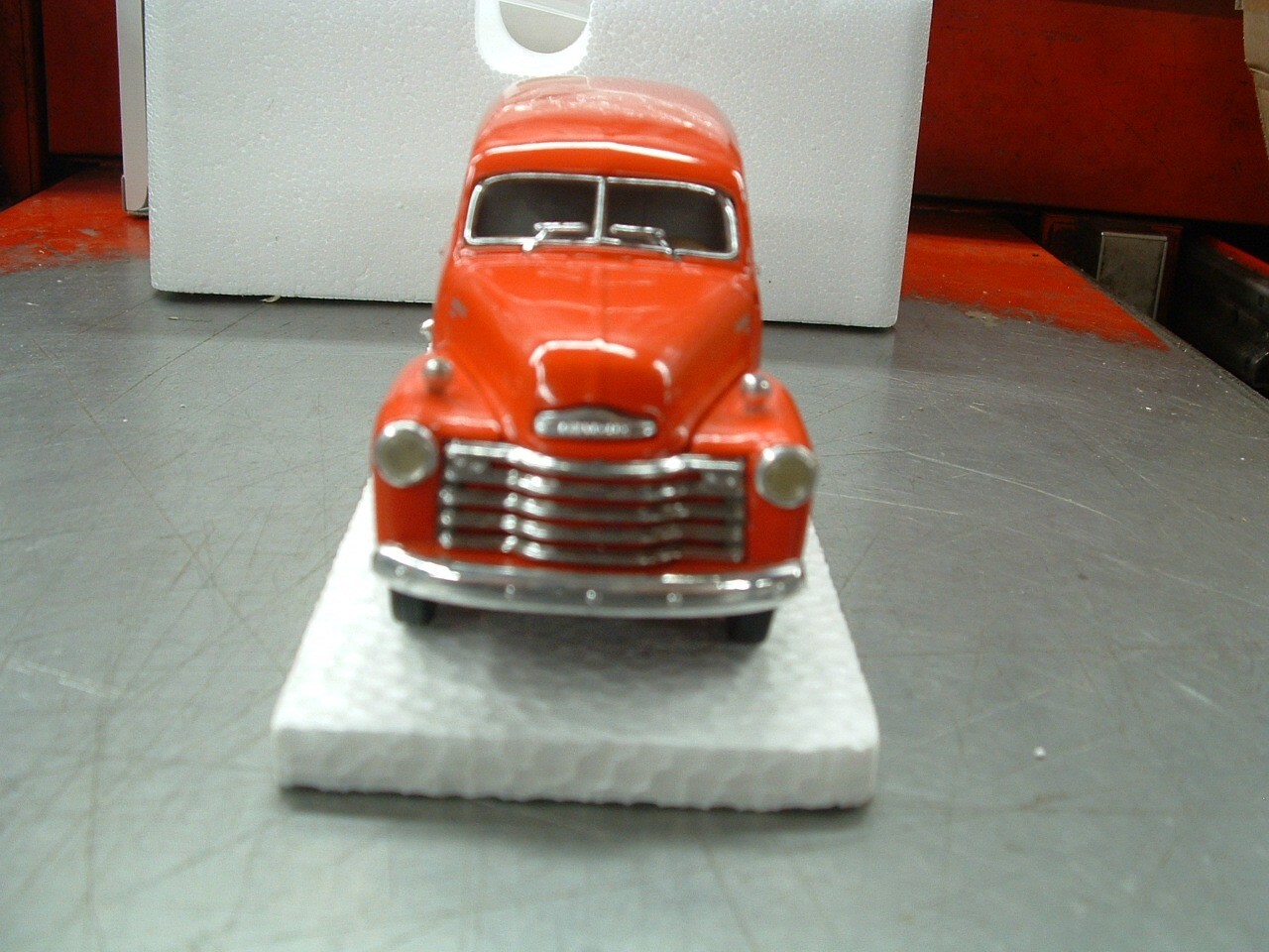 MOBIL OIL SOCONY GAS 1949 CHEVROLET DELIVERY PANEL VAN TRUCK FIRST GEAR
