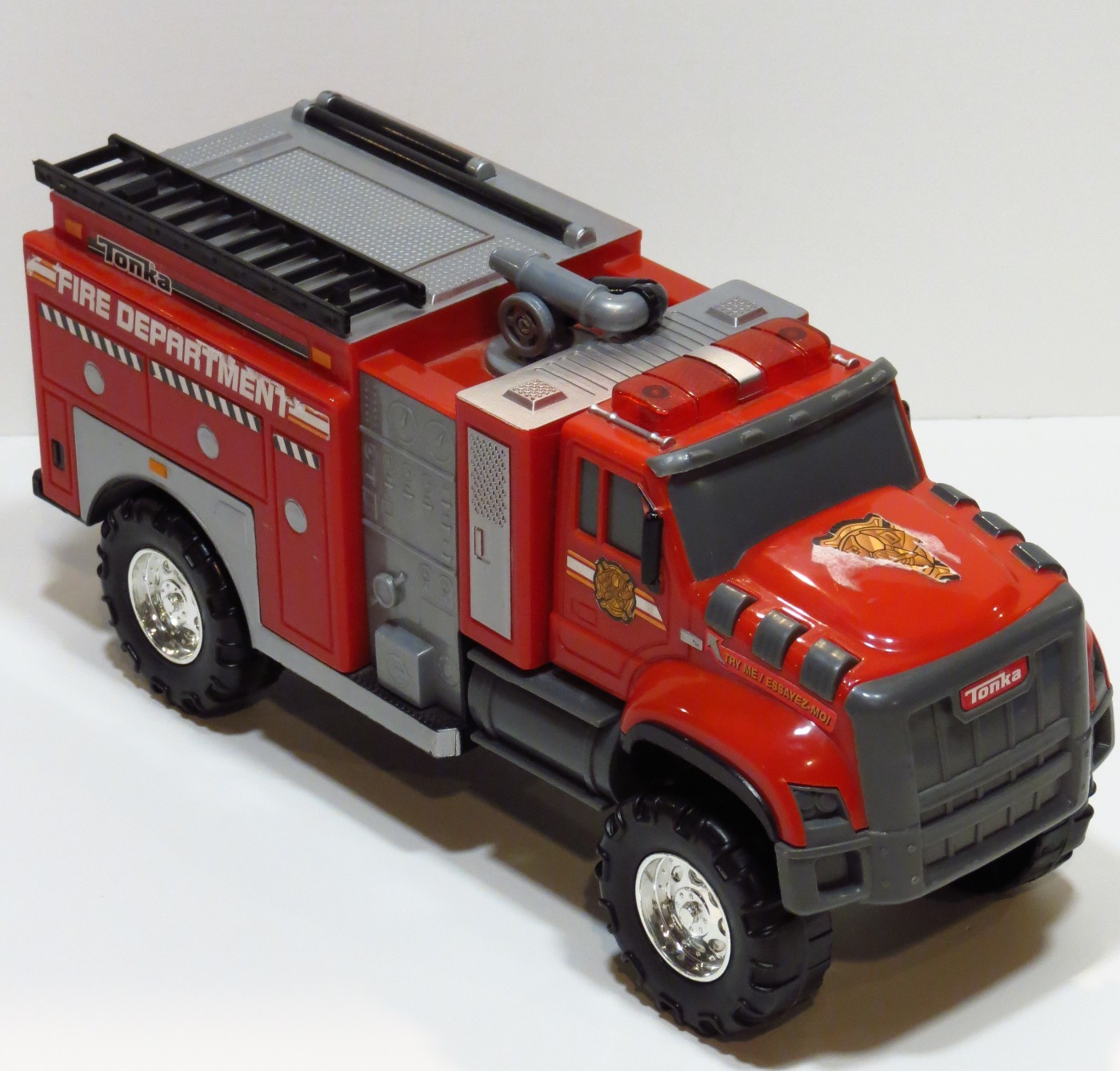 Tonka Police & Fire Rescue Vehicles 2013-2014 Hasbro Lights/Sound Non-Working